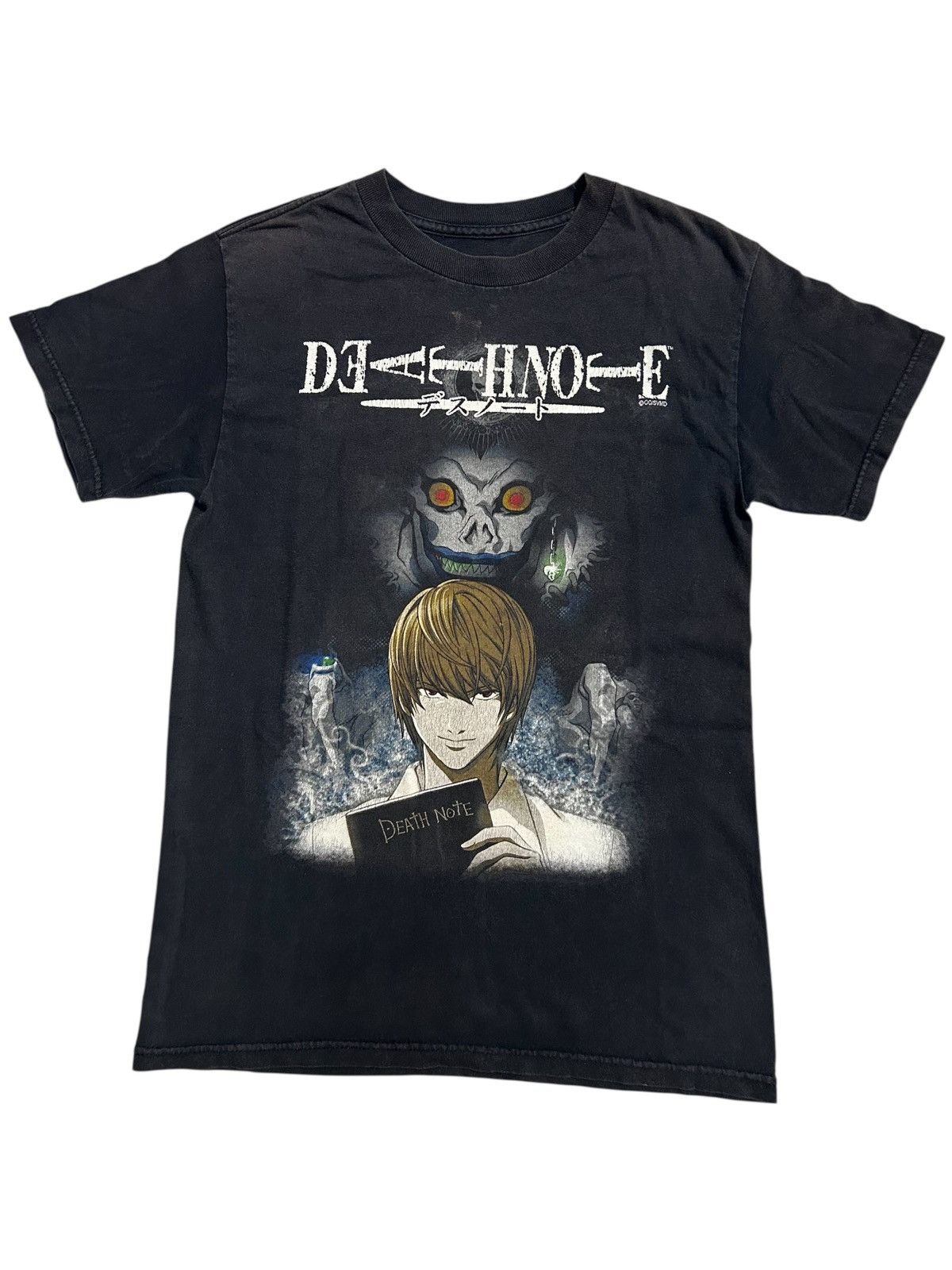 Anime Vintage Death Note Shonen Jump Anime Manga Shirt Sunfaded Size US S / EU 44-46 / 1 - 5 Thumbnail