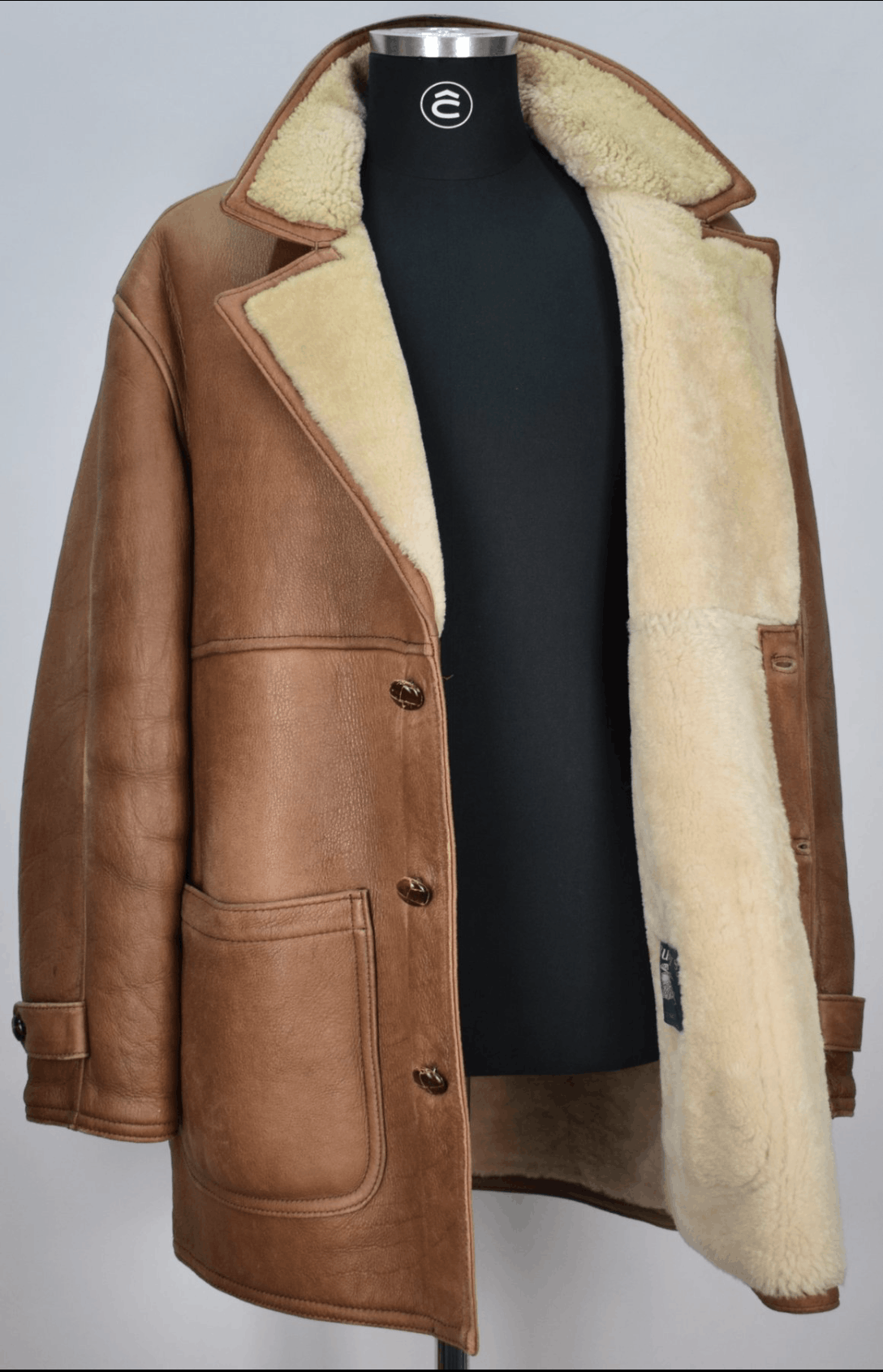 Burberry Burberry's Soft Spanish Lambskin Shearling - Pelliccia Size US XL / EU 56 / 4 - 2 Thumbnail