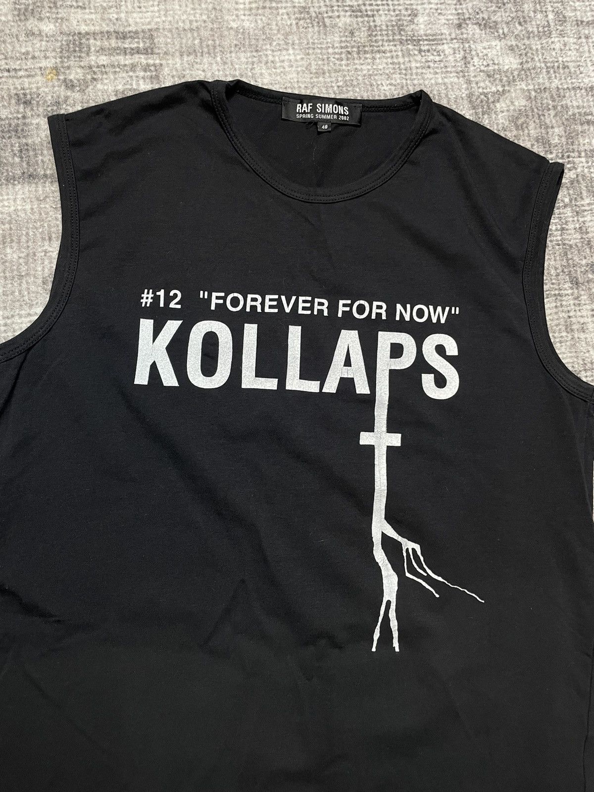 Raf Simons Kollaps Tank Top トップス RAF BY RAF SIMONS 06SS