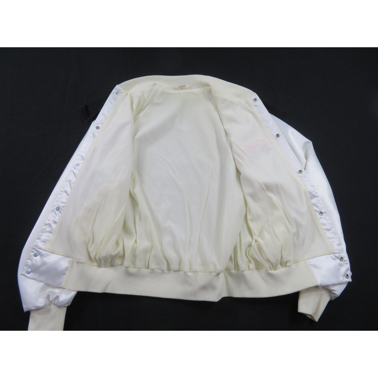 Other Corvette Racing Baseball Bomber White Jacket Sz L 1980s Size US L / EU 52-54 / 3 - 4 Thumbnail