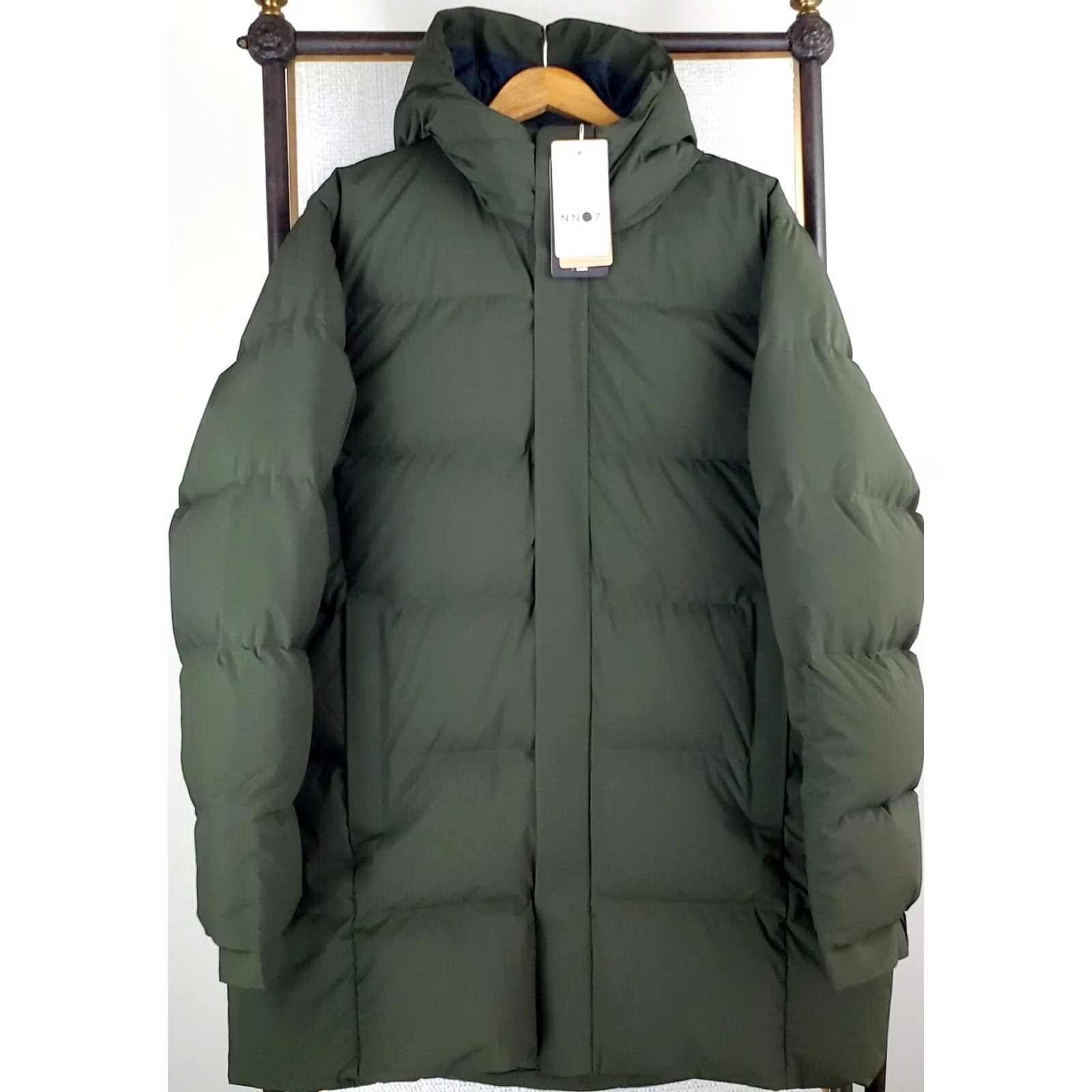 NN07 NN07 Golf 8181 Jacket Mens 2XL Green Down 700 Fill Waterproof Windproof Hooded Coat Puffer Size US XXL / EU 58 / 5 - 6 Thumbnail