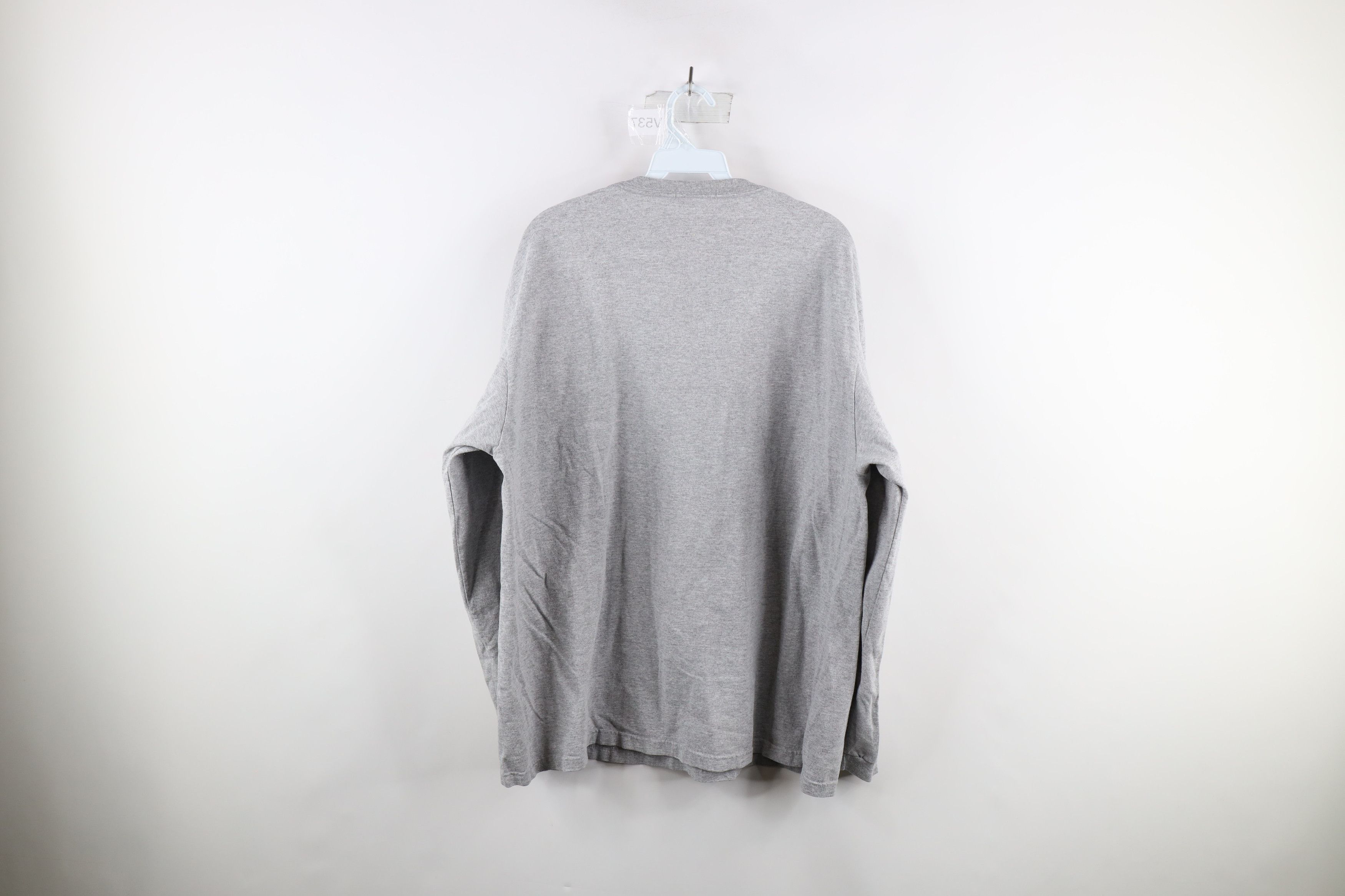 Vintage Vintage 90s Duke University Long Sleeve T-Shirt Gray USA Size US XL / EU 56 / 4 - 7 Thumbnail