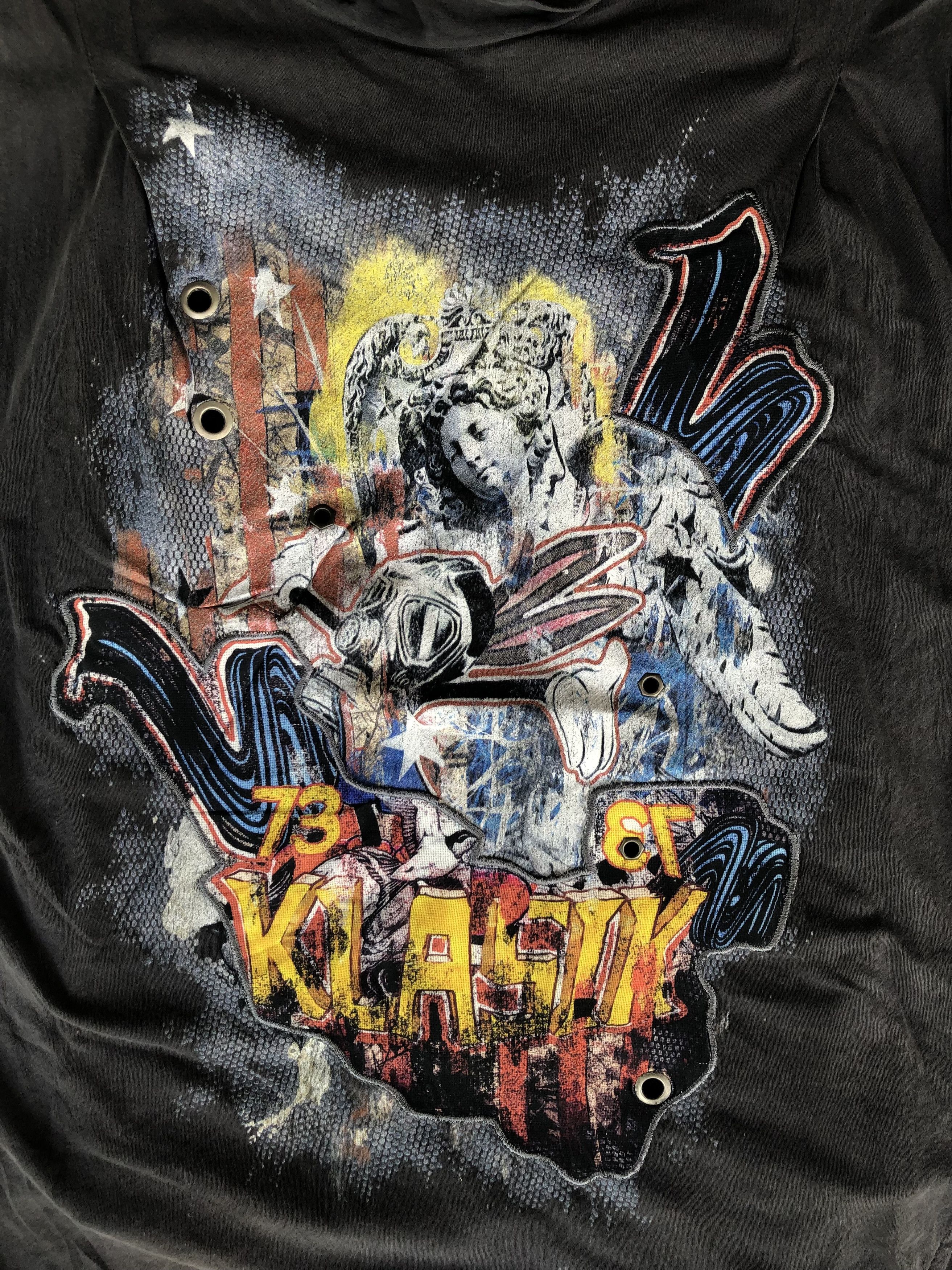 20471120 × Beauty Beast × Japanese Brand Very Nice Design Angel Studded Gothic Punk Style Size M / US 6-8 / IT 42-44 - 2 Thumbnail