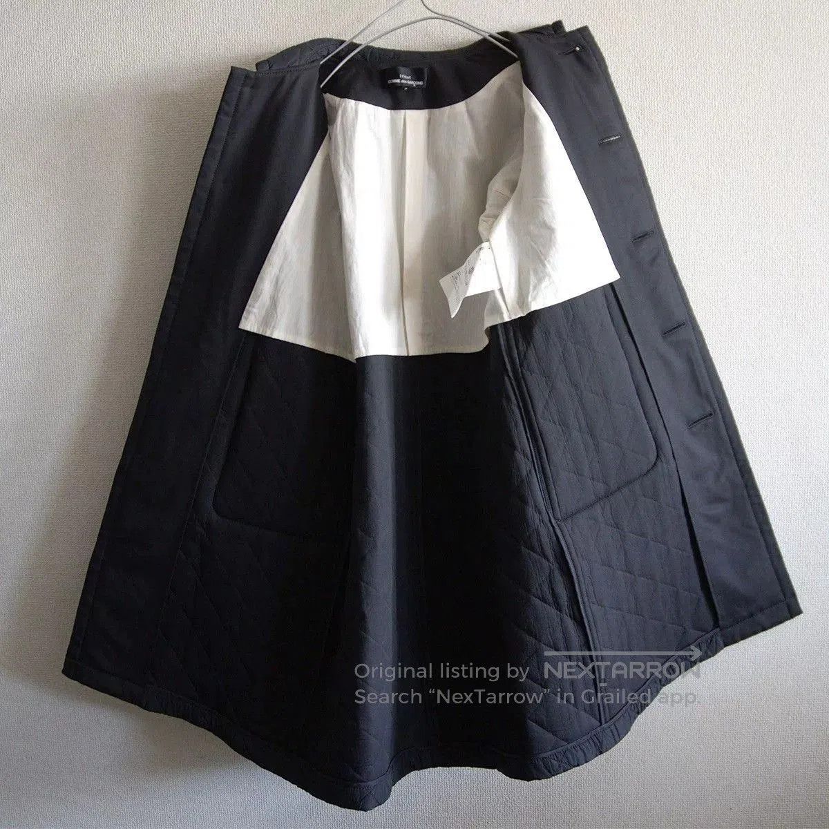 Tricot Comme des Garcons COMME des GARÇONS Tricot Silk Shirt Jacket. Size M / US 6-8 / IT 42-44 - 8 Thumbnail