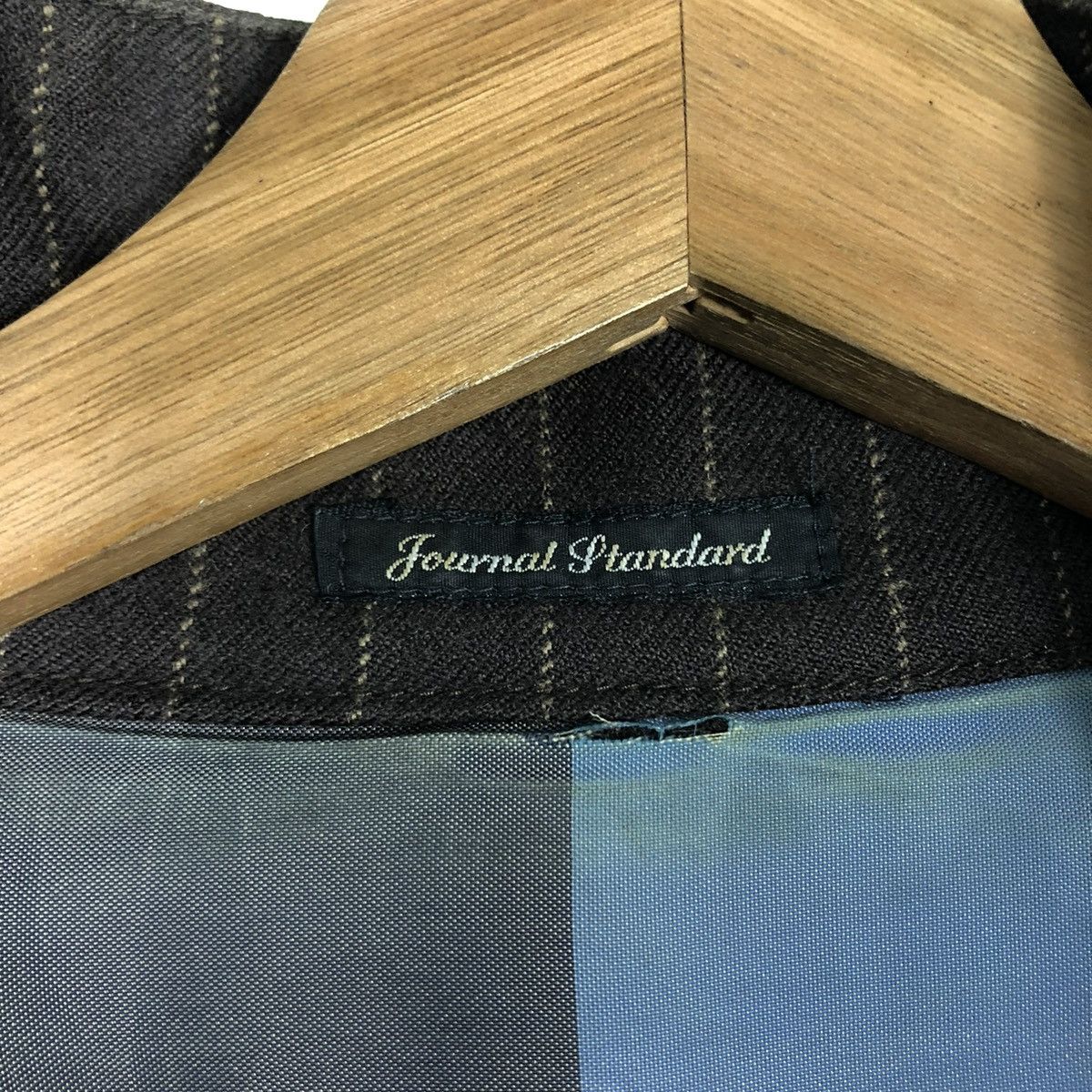 Japanese Brand 🔥VINTAGE BIKER JACKET JOURNAL STANDARD TARTAN DESIGN LINING Size US M / EU 48-50 / 2 - 19 Thumbnail