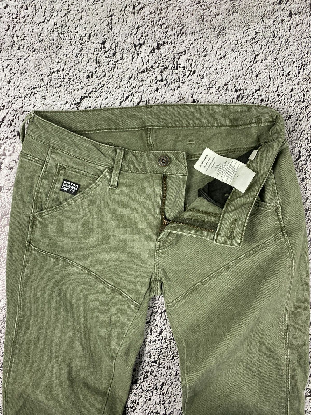G-Star Vintage Y2K G Star mid skinny coj double knee jeans size 28 Size 28" / US 6 / IT 42 - 3 Thumbnail