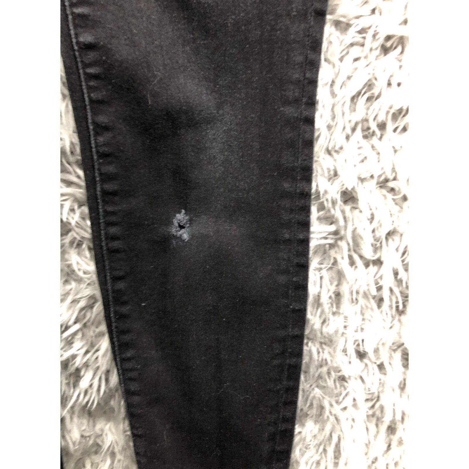 J.Crew J.CREW Jeans Size 26 Womens Mid Rise Dark Wash Black Denim Skinny Size 26" / US 2 / IT 38 - 5 Thumbnail