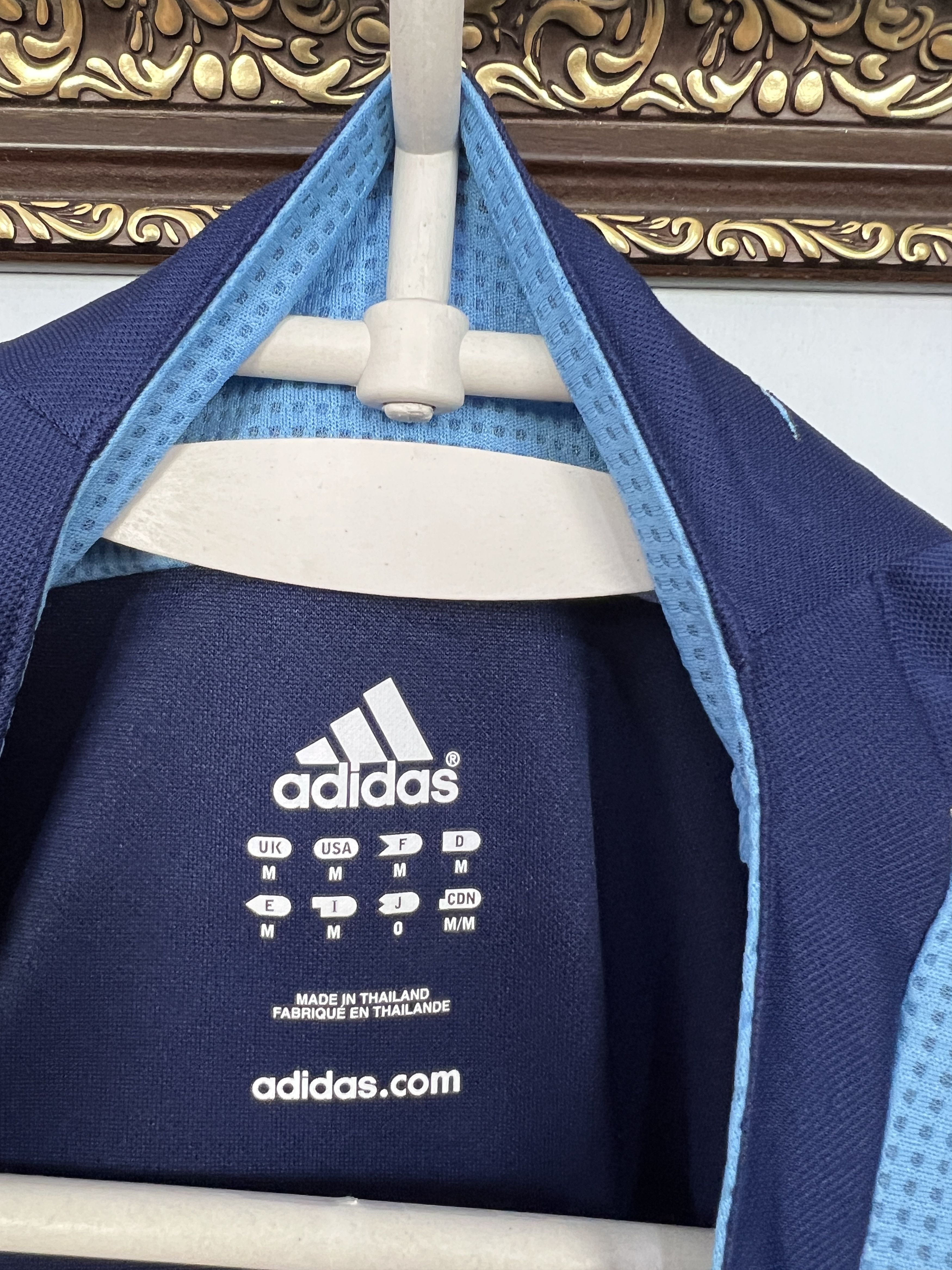 Adidas Denmark Goalkeeper football shirt 2006 Jersey Player Issue Size US M / EU 48-50 / 2 - 7 Thumbnail