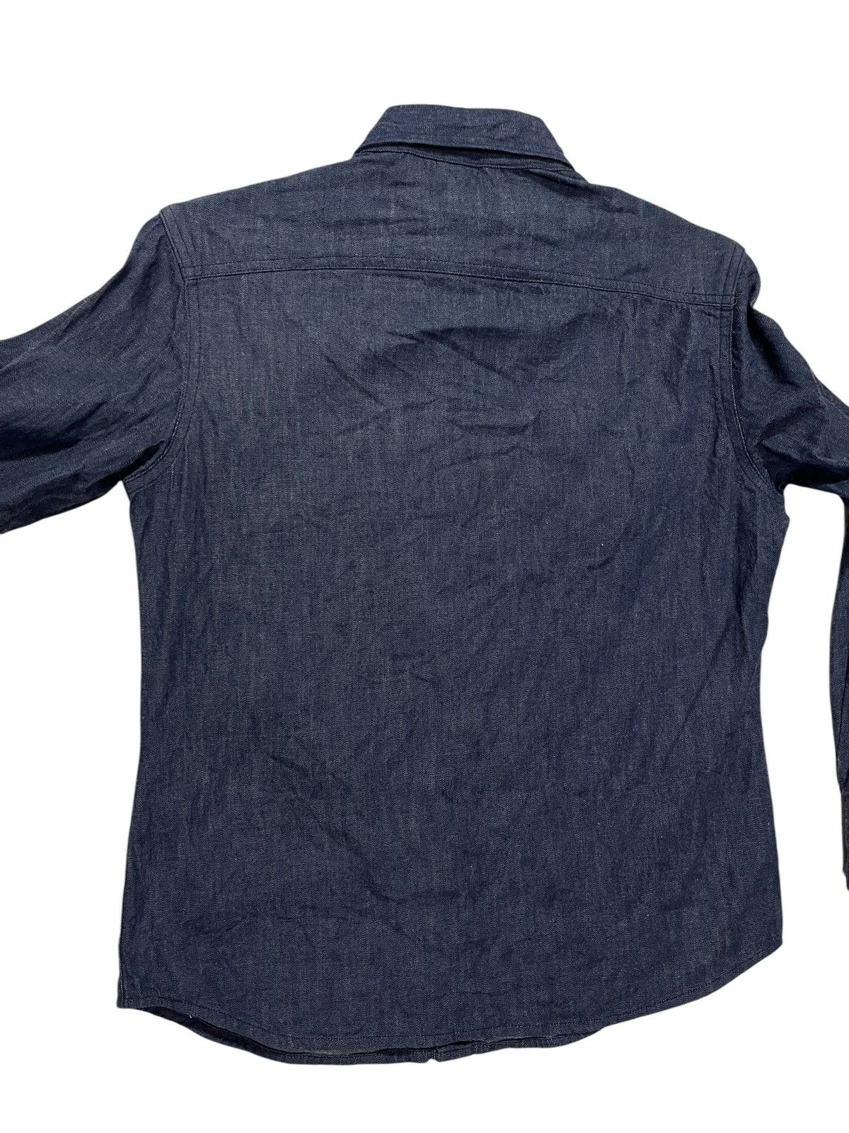 Designer × Japanese Brand × Vintage BLUE WAY JAPANESE BRAND DENIM LONG SLEEVES SHIRT Size US S / EU 44-46 / 1 - 5 Thumbnail