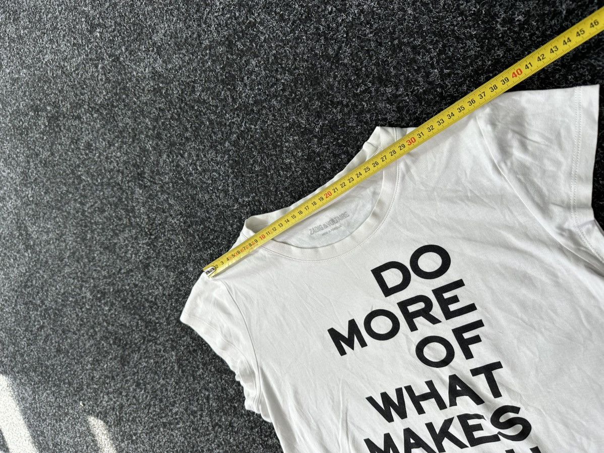 Vintage × Zadig & Voltaire 🚨VNTG Zadig & Voltaire LOVE BIG LOGO Degrade Skull T Shirt Size M / US 6-8 / IT 42-44 - 9 Thumbnail