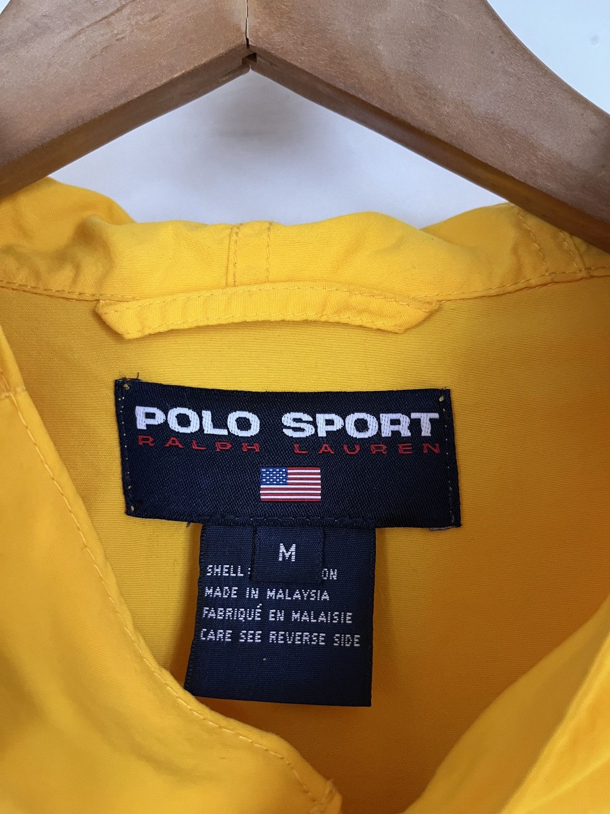 Polo Ralph Lauren Polo sport Ralph Lauren us-67 yellow vintage jacket Size US M / EU 48-50 / 2 - 4 Thumbnail