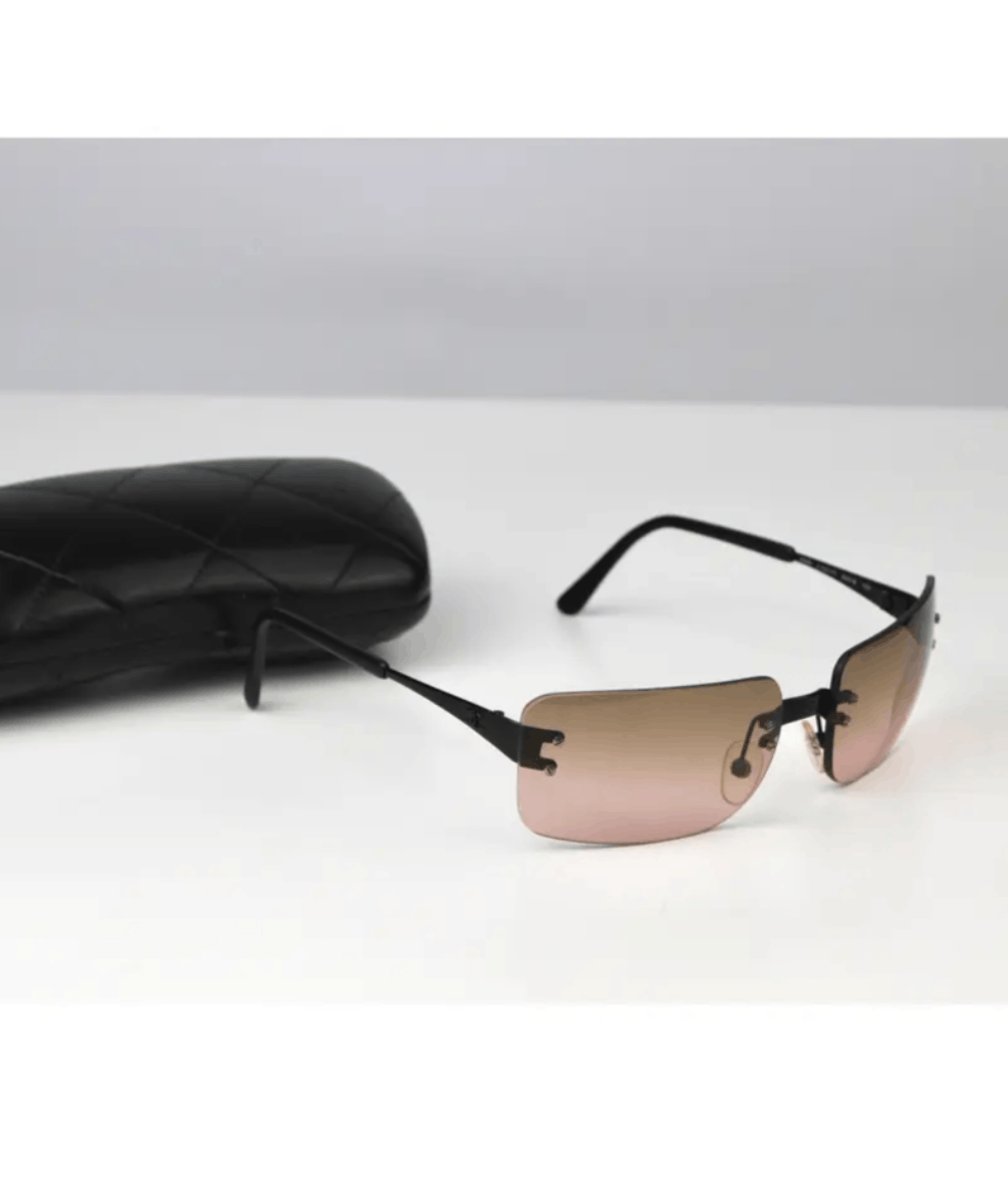 Chanel CHANEL SUNGLASSES 4005 CC Wrap Metal Vintage 4017 Iconic Size ONE SIZE - 5 Thumbnail