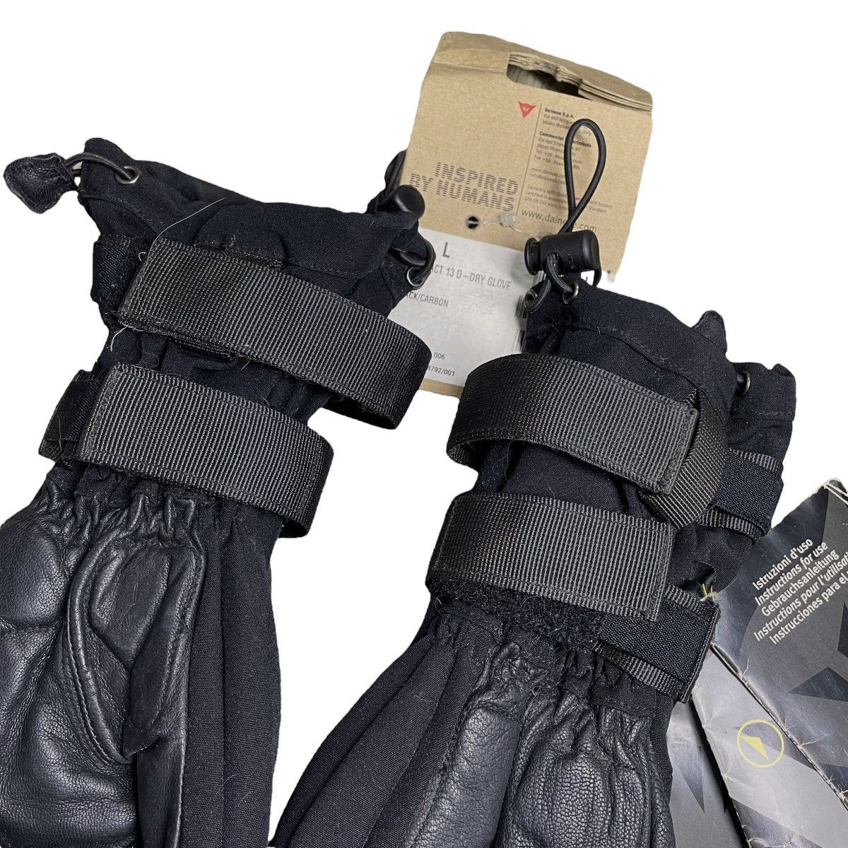Dainese DAINESE D-IMPACT 13 D-DRIVE SNOWBOARD GLOVES NEW OLD STOCK Size ONE SIZE - 11 Thumbnail