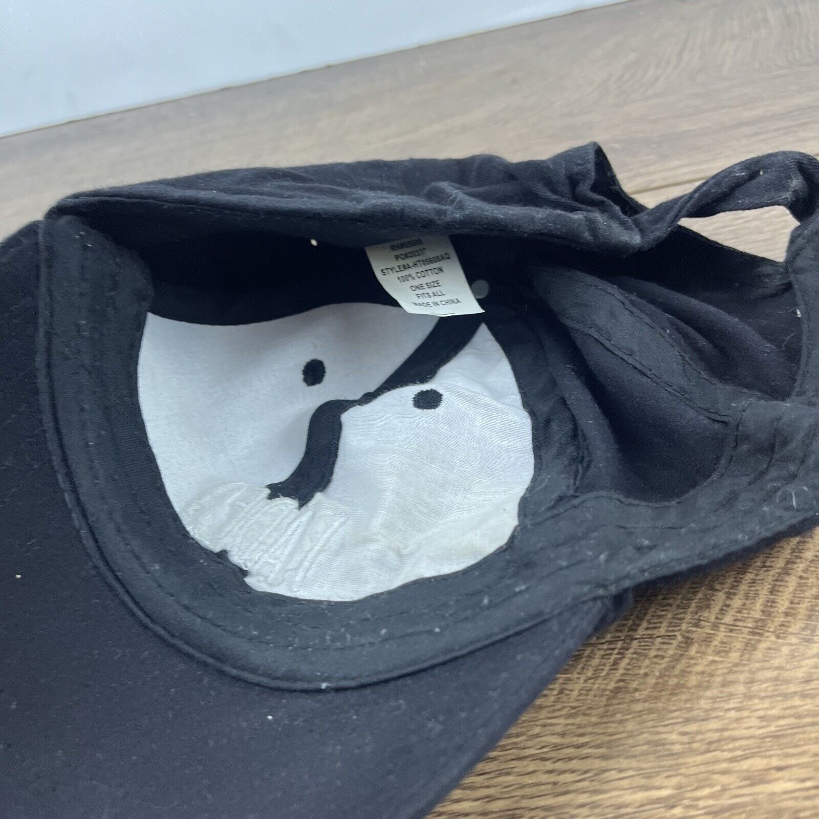 Other Faded Hat Faded Baseball Hat Black Cap Adjustable Hat Black Size ONE SIZE - 14 Thumbnail