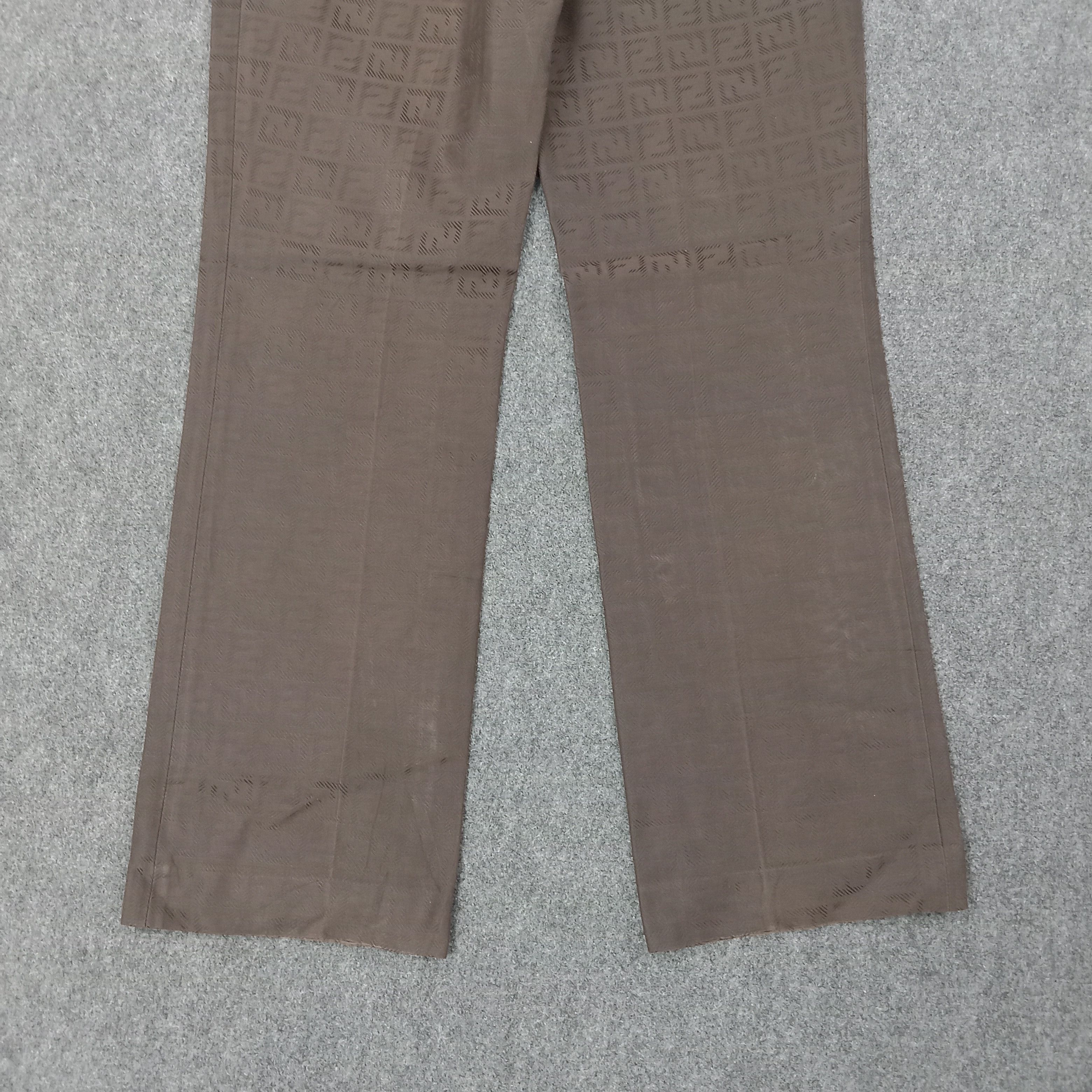 Fendi Fendi Monogram Luxury Trsouser Pants C258N27 Size US 28 / EU 44 - 4 Thumbnail