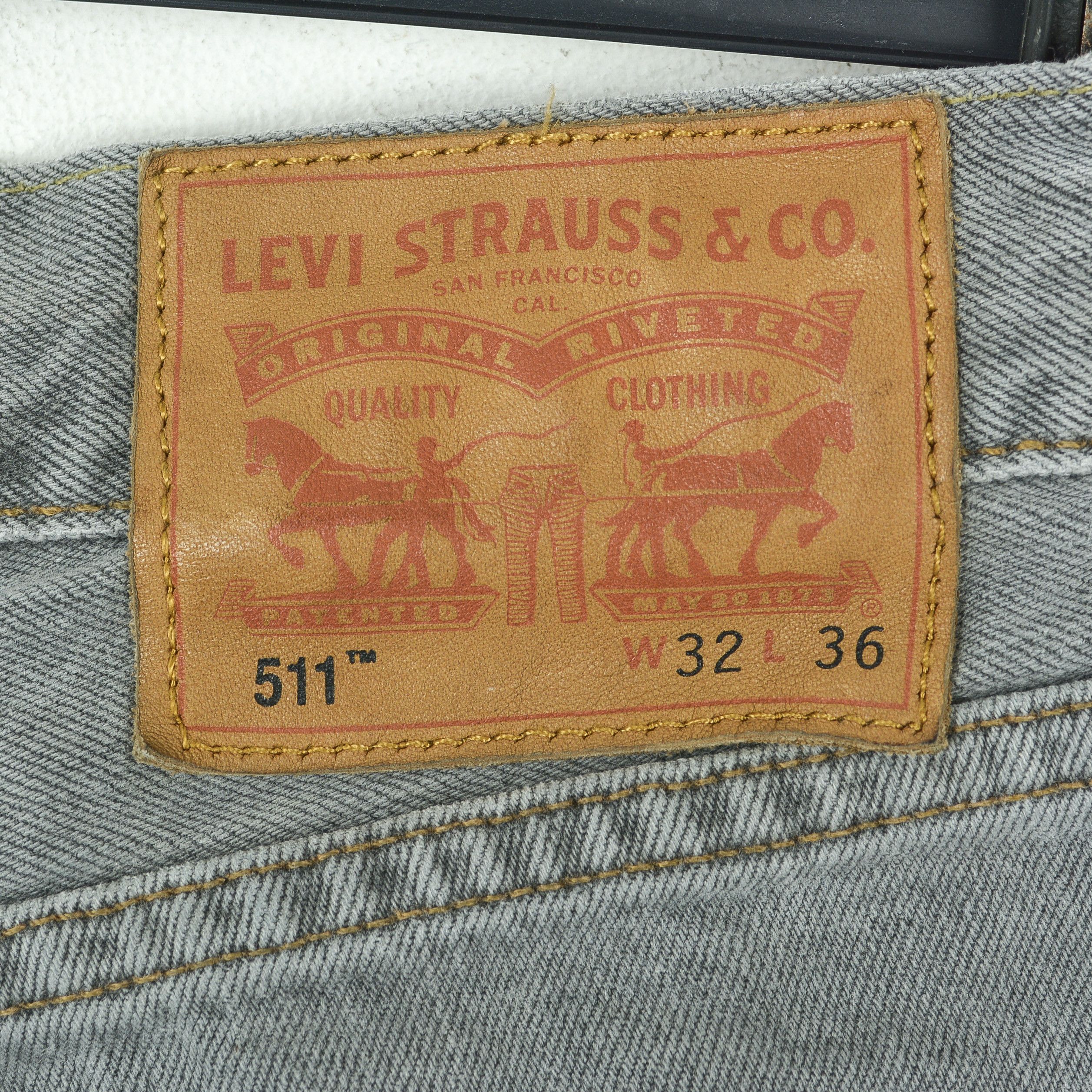 Levi's LEVI STRAUSS 511 W32 L36 Slim Jeans Trousers Pants Size US 32 / EU 48 - 5 Thumbnail