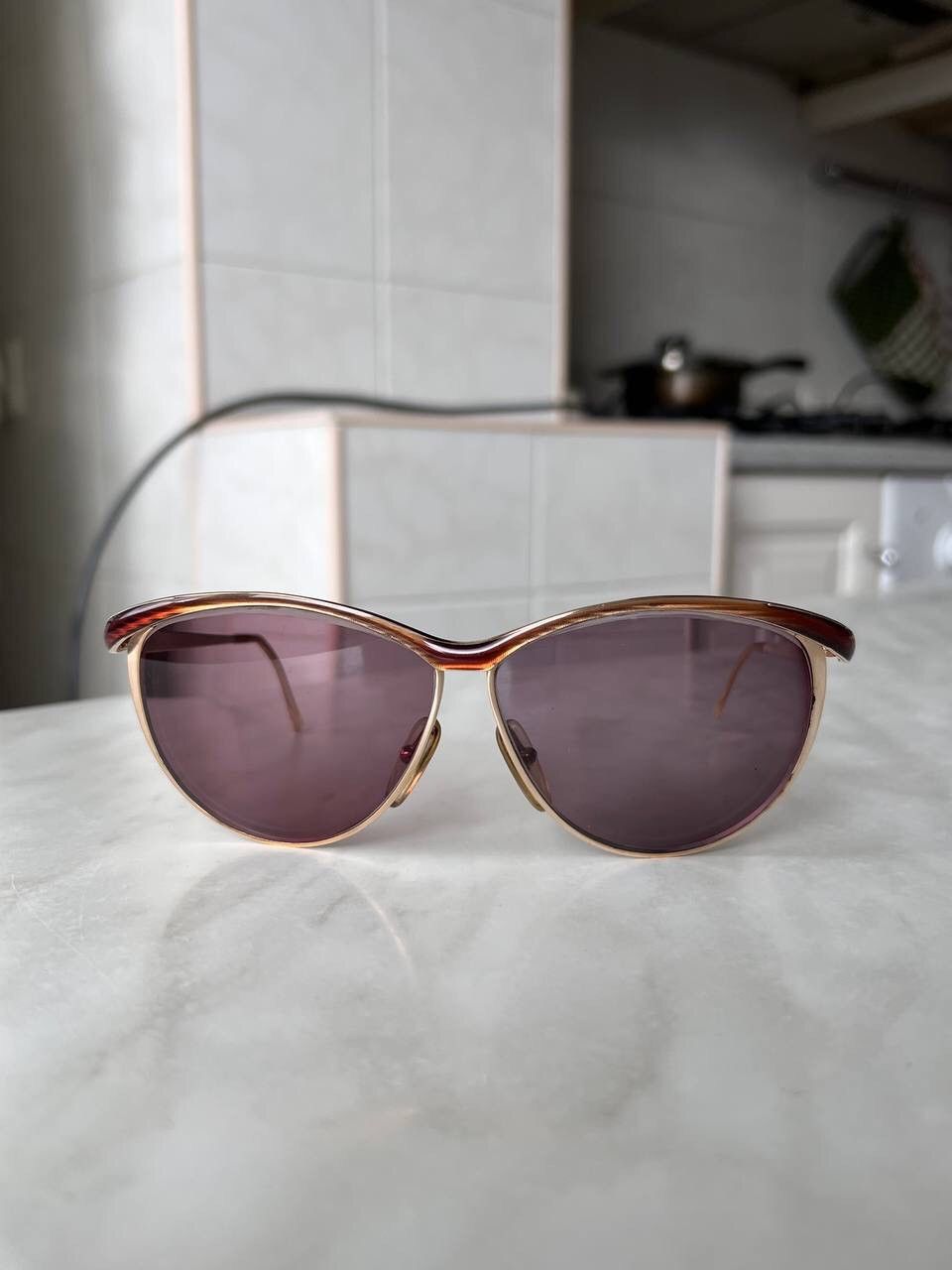 Dior × Vintage Christian Dior Vintage 80s Eyeglasses Austria Metal Frame Size ONE SIZE - 7 Thumbnail