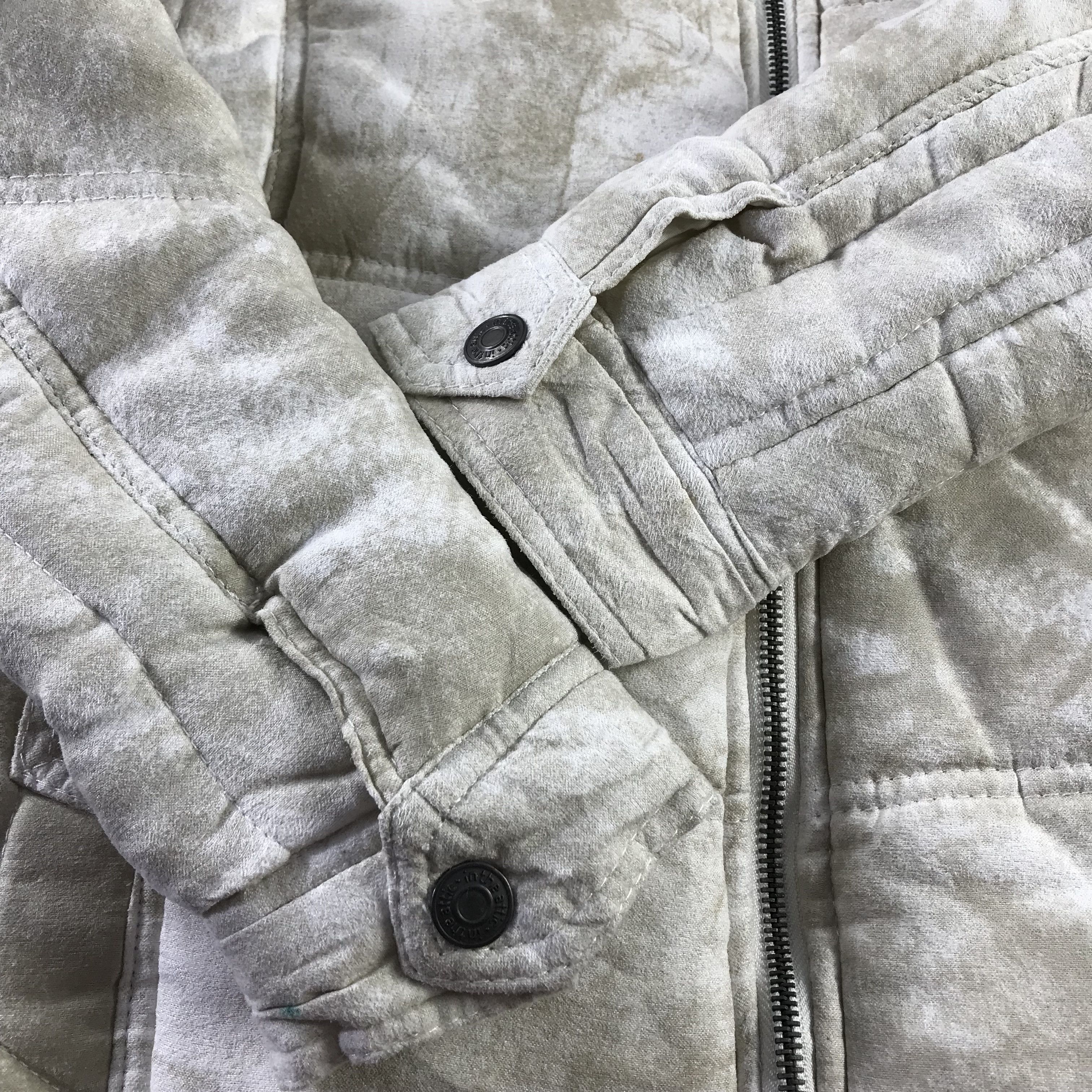 In The Attic × Japanese Brand In The Attic Tie Jacket Dye Dirt Mud Jacket Padded Jacket Size US M / EU 48-50 / 2 - 4 Thumbnail