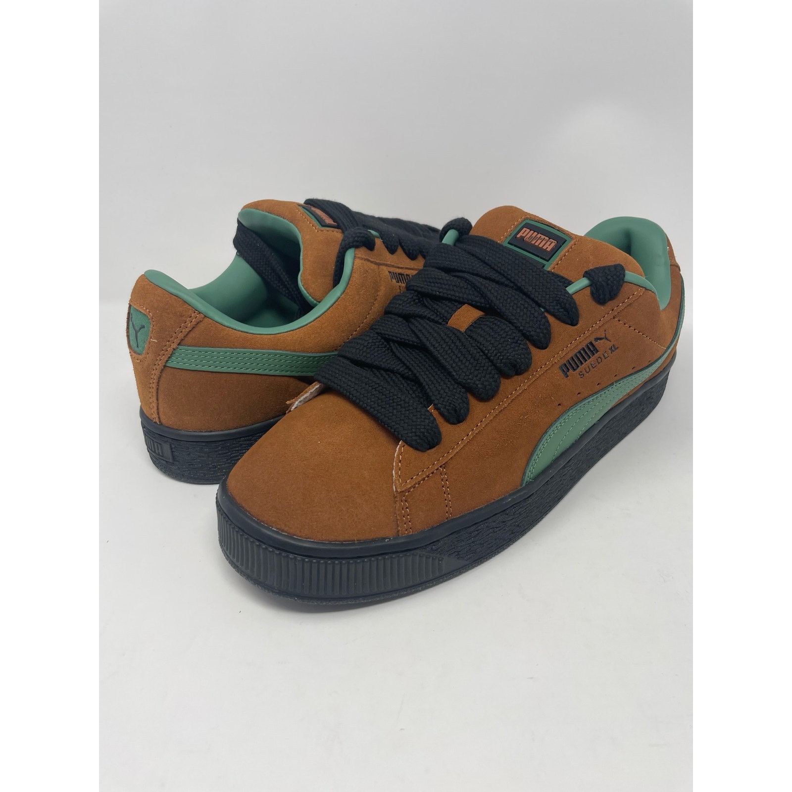 Puma PUMA Suede XL Teak Deep Forest brown/forest/black Mens Size US 11 / EU 44 - 2 Thumbnail