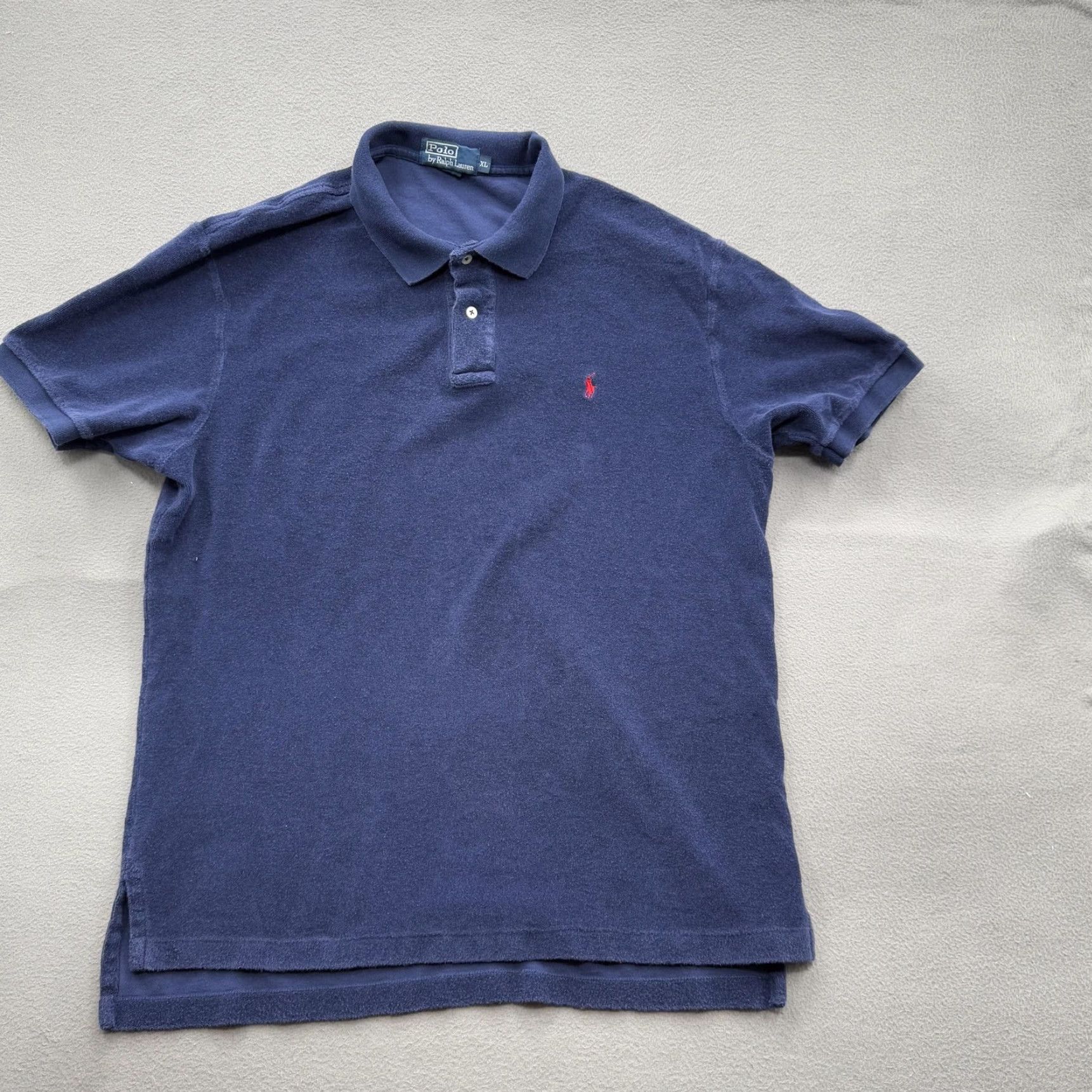 Polo Ralph Lauren Polo Ralph Lauren Polo Shirt Mens XL Blue Classic Fit Short Sleeve Cotton Casual Size US XL / EU 56 / 4 - 2 Thumbnail