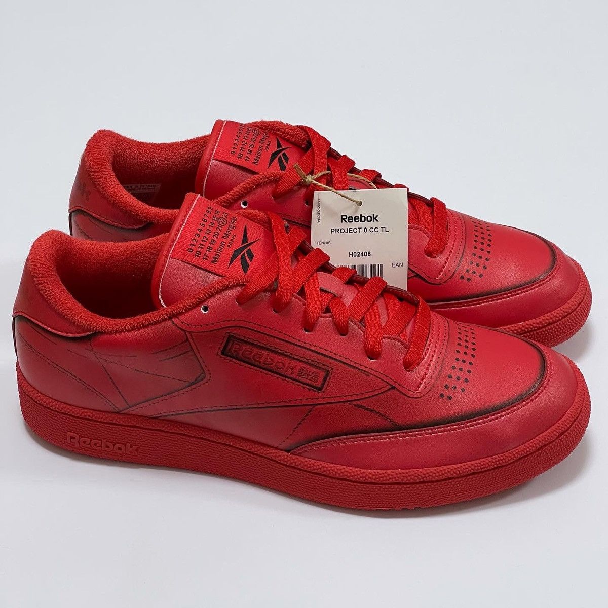 Maison Margiela × Reebok Maison Margiela X Reebok Classic Sneakers Club C Size US 9.5 / EU 42-43 - 8 Thumbnail