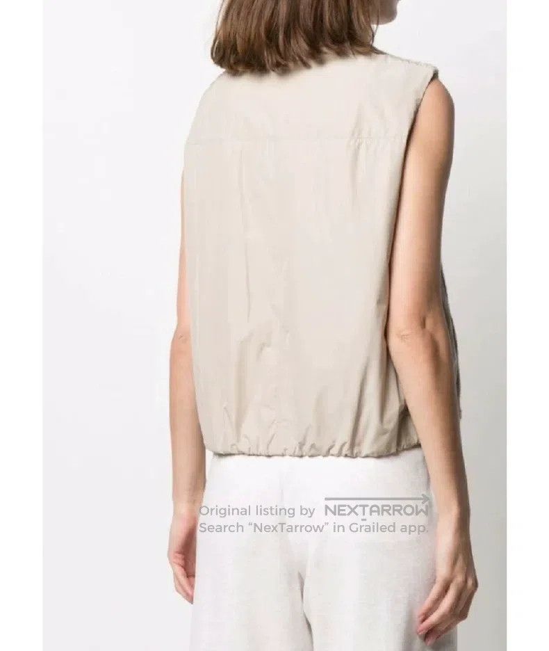 Brunello Cucinelli Brunello Cucinelli Cashmere Knit Down Vest, Two-Faced Styl Size XS / US 0-2 / IT 36-38 - 7 Thumbnail
