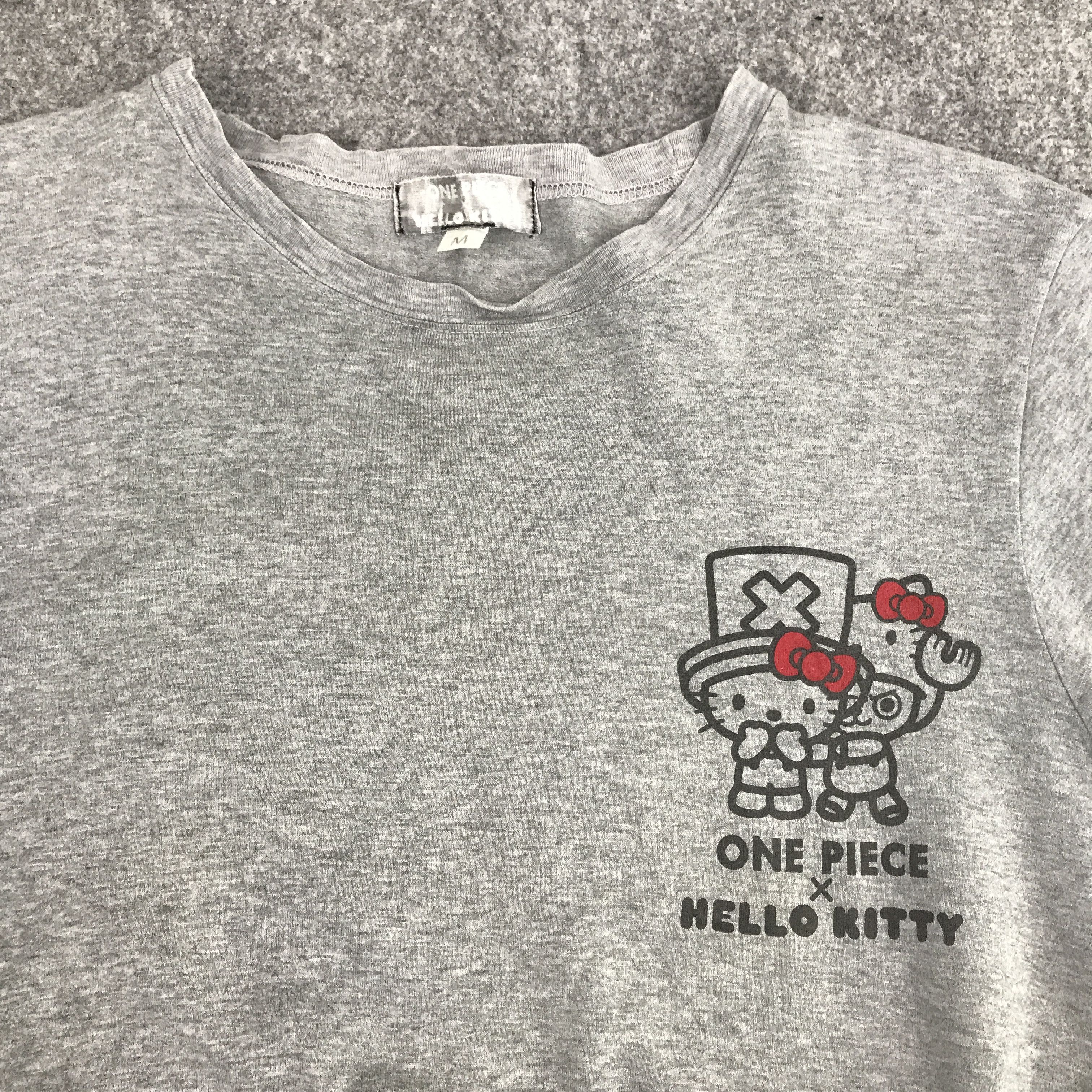 Japanese Brand × One Piece Rare one piece x hello kitty t-shirt Size M / US 6-8 / IT 42-44 - 6 Thumbnail