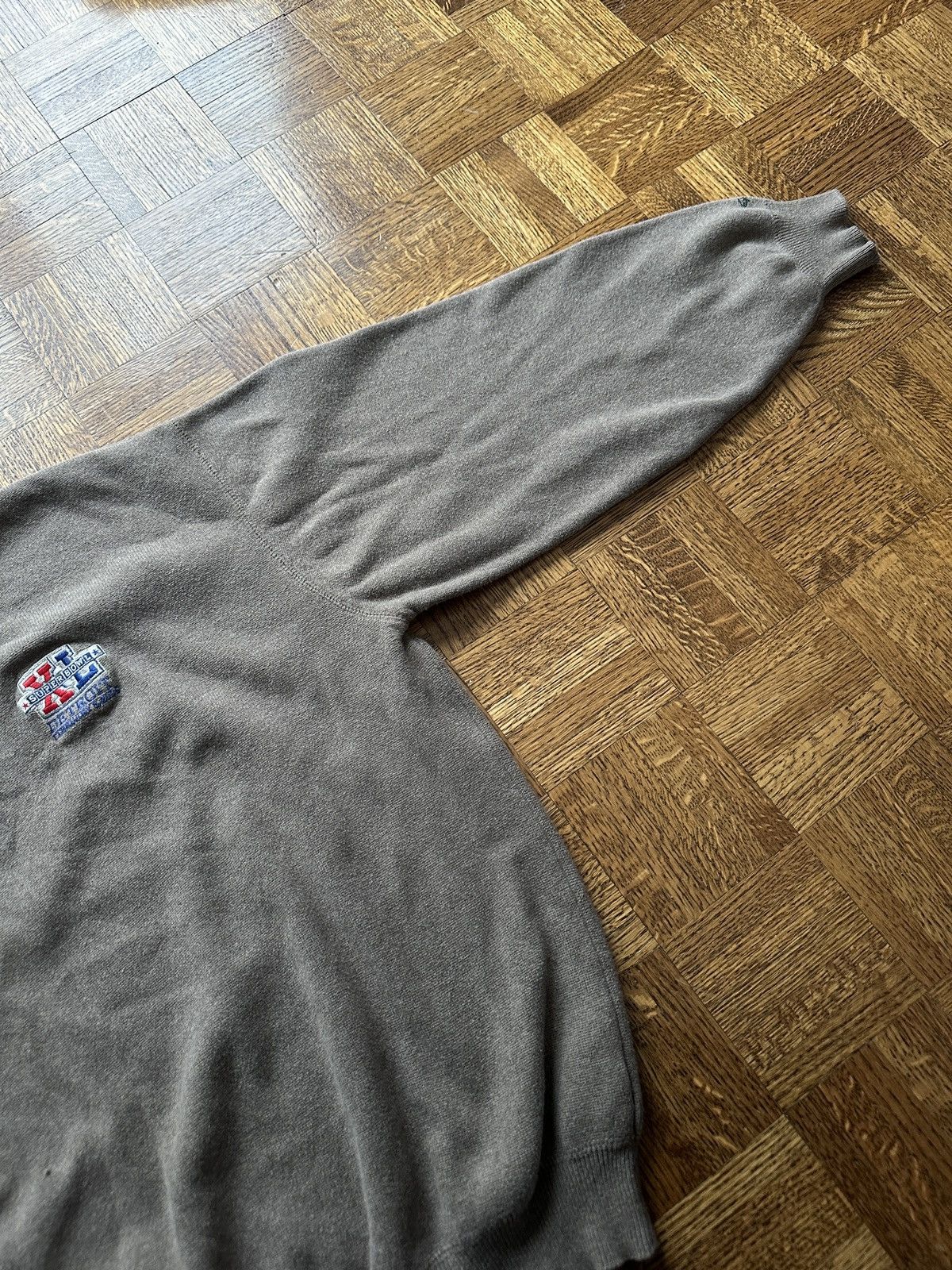 Greg Norman 2006 Super Bowl XL Detroit Knit Embroidered Crewneck Sweater Size US XL / EU 56 / 4 - 4 Thumbnail