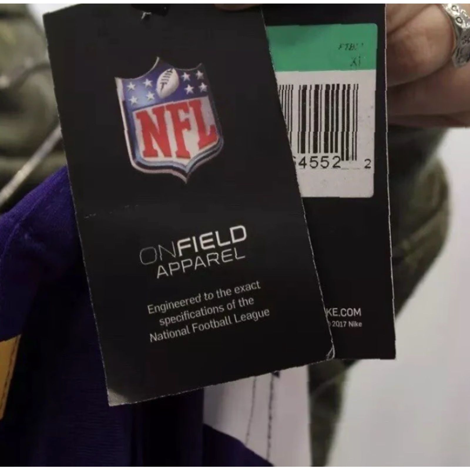 NFL Men's Nike NFL Minnesota Vikings Jersey #33 Dalvin Cook Football Size XL Size US XL / EU 56 / 4 - 3 Thumbnail