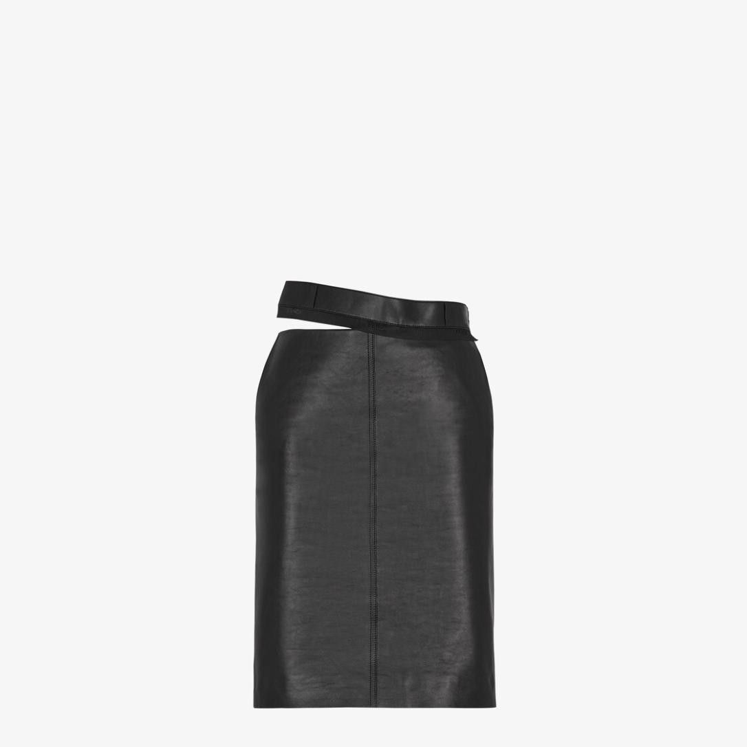 Fendi o1loc1c0824 Skirt in Black Size 30" / US 8 / IT 44 - 1 Thumbnail
