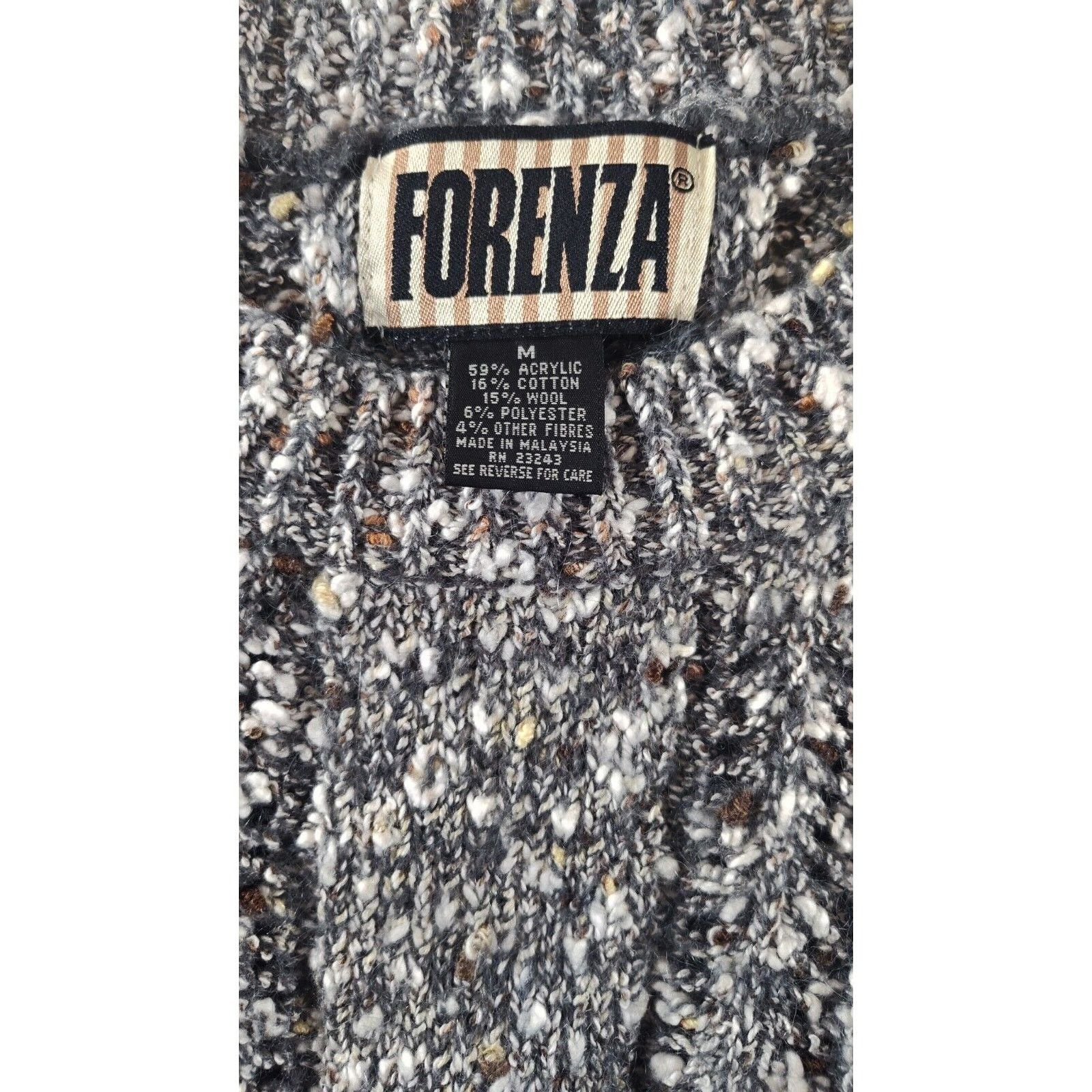 Other Vintage Forenza Wool Blend Sweater Womens Medium Cottage Size M / US 6-8 / IT 42-44 - 5 Thumbnail