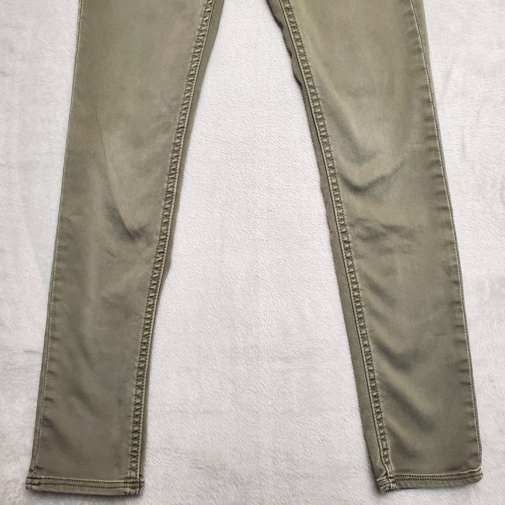 H&M H & M Jeans Mens 28 Green Skiny Coup Moulante Denim Stretch Casual Pants Regular 26x28 Blue 5-Pocket Mens Jeans Size US 28 / EU 44 - 2 Thumbnail