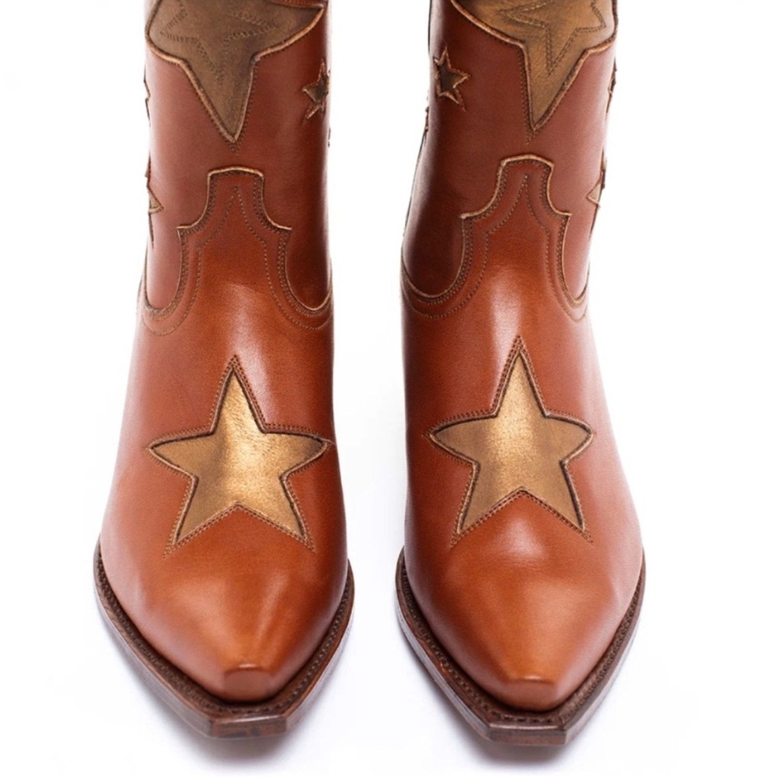 REVOLVE NEW RANCH ROAD Presidio Liberty Star Cowboy Western Boot 5.5 Size US 5.5 / IT 35.5 - 4 Thumbnail