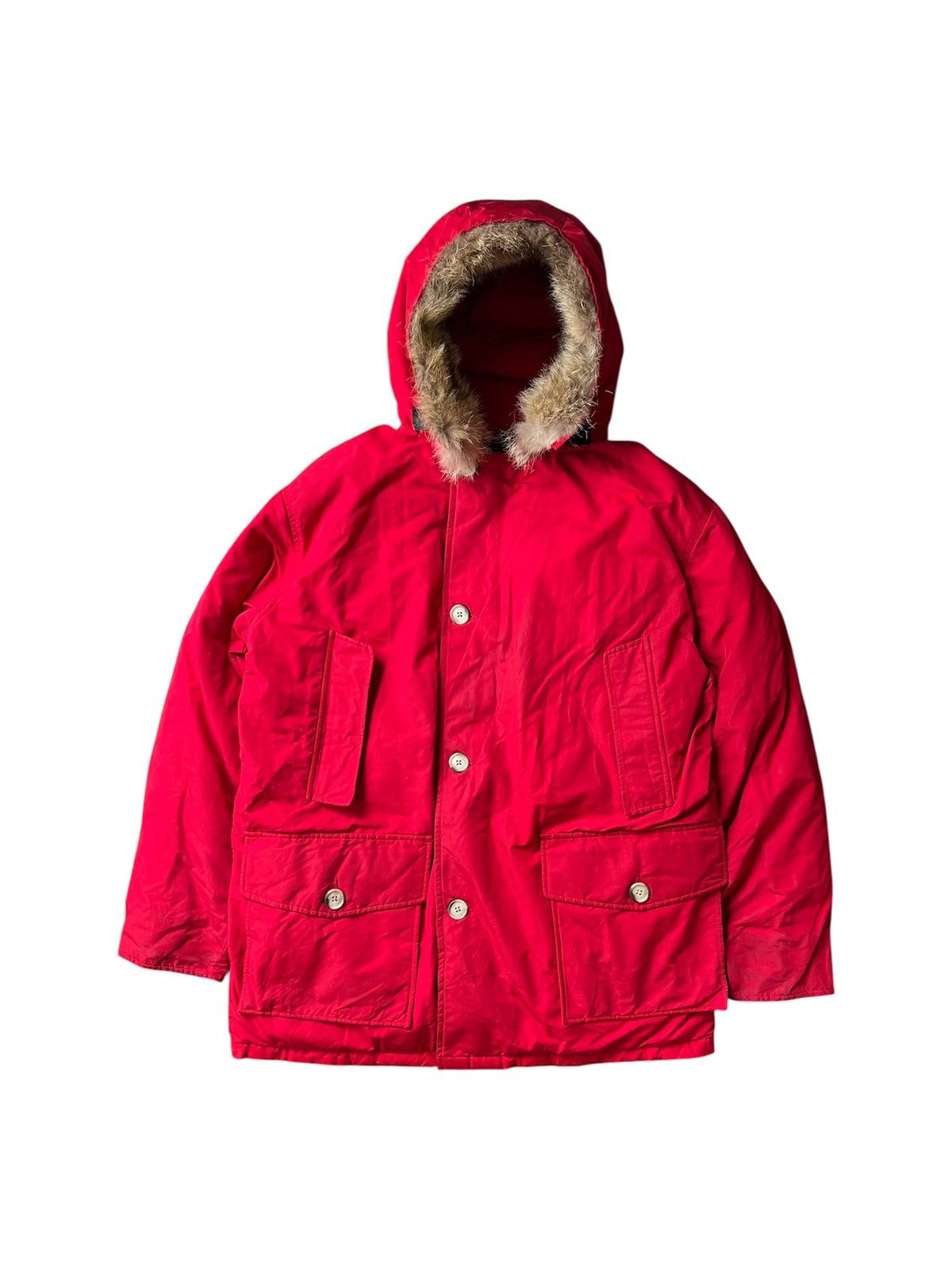 Woolrich Woolen Mills Woolrich Artic Parka John Rich & Bros Down Filled Jacket Size US XL / EU 56 / 4 - 1 Thumbnail