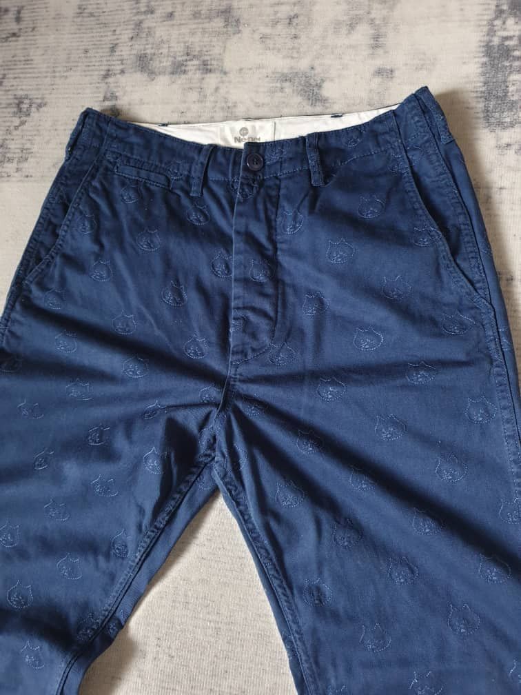 Issey Miyake Ne-Net Issey miyake Monogram blue Japanese brand pant Size US 30 / EU 46 - 9 Thumbnail