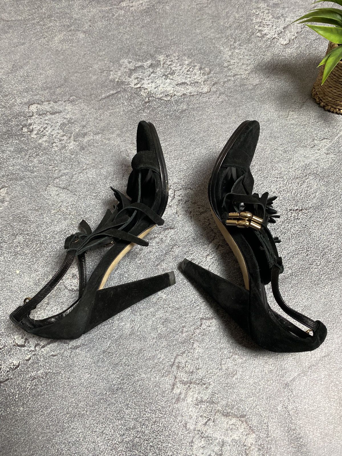 Gucci Gucci heels suede womens 37 Size US 7 / IT 37 - 6 Thumbnail