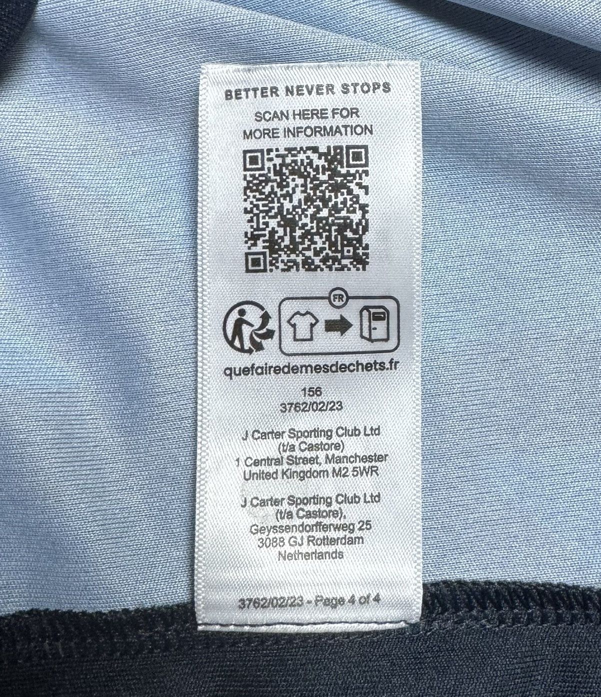 Castore Newcastle United 2023 2024 Third Shirt Soccer Jersey Castore Size US XXL / EU 58 / 5 - 12 Thumbnail