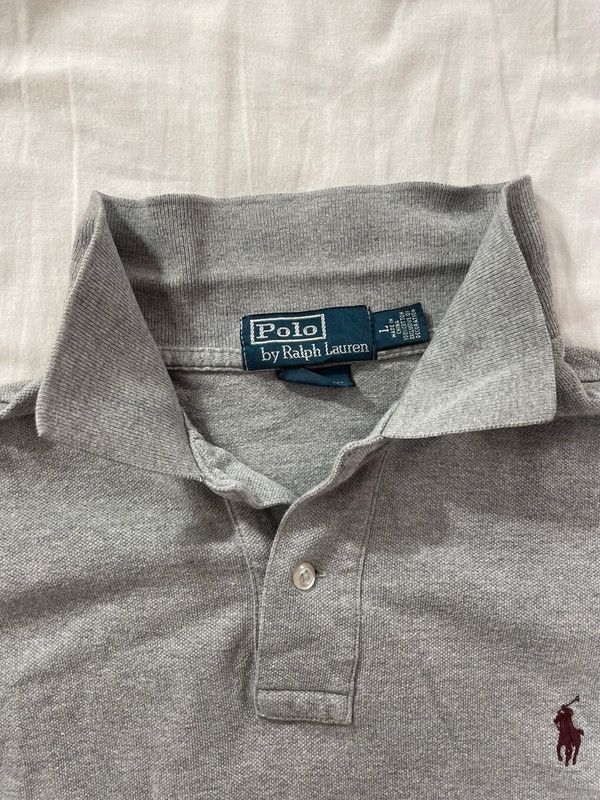 Polo Ralph Lauren Gray polo Ralph Lauren Size US L / EU 52-54 / 3 - 3 Thumbnail