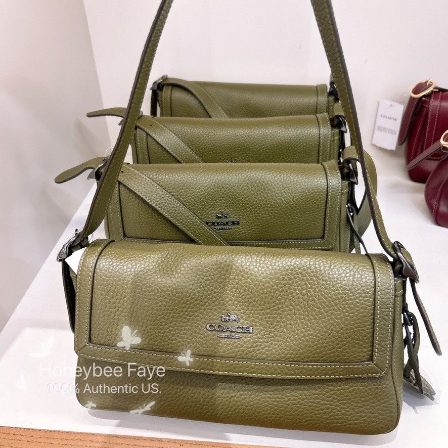 Coach Etta Small Flap Shoulder Bag CCV64 Size ONE SIZE - 2 Thumbnail