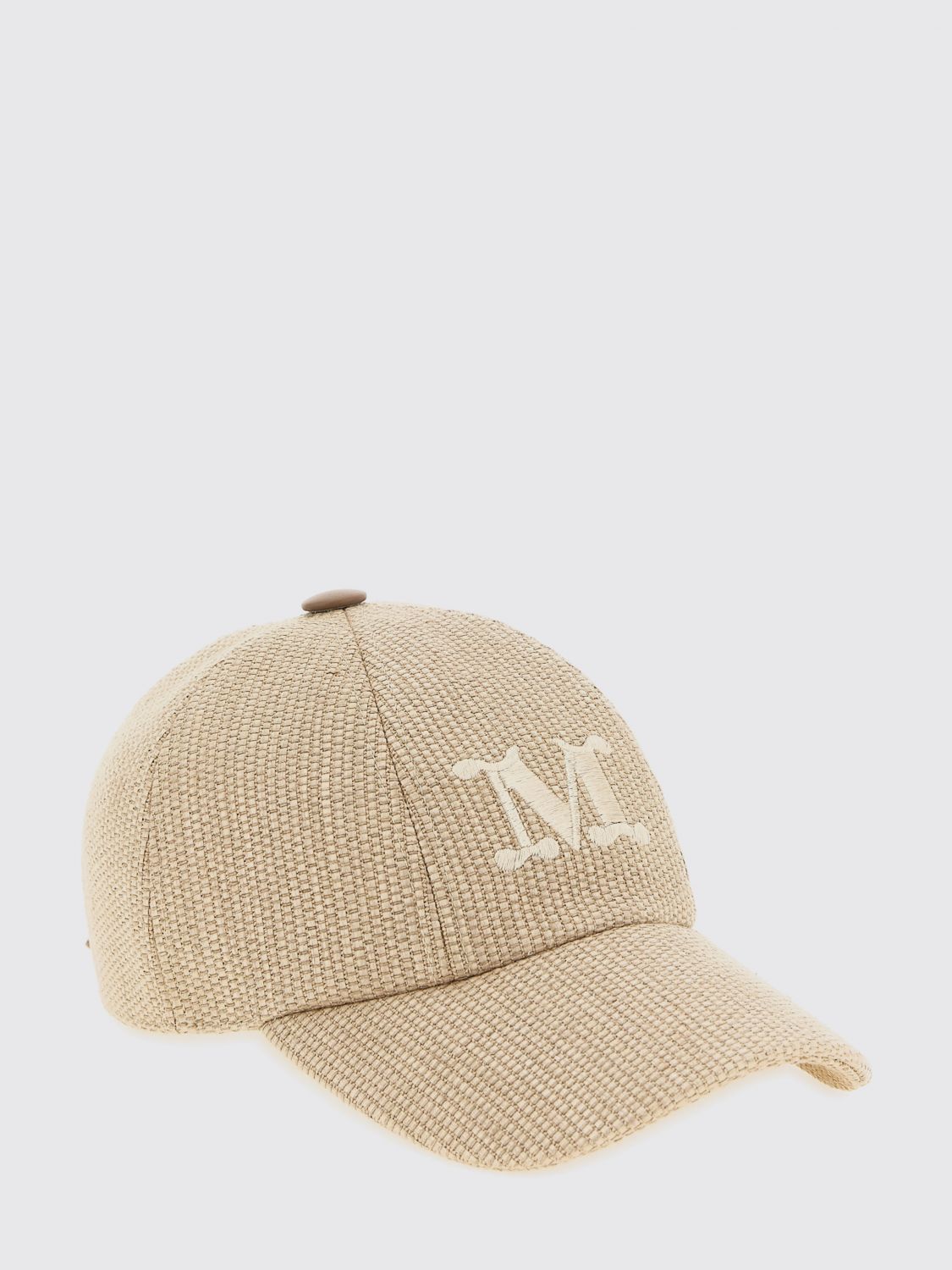 Max Mara Max Mara Hat Woman White Size ONE SIZE - 1 Thumbnail