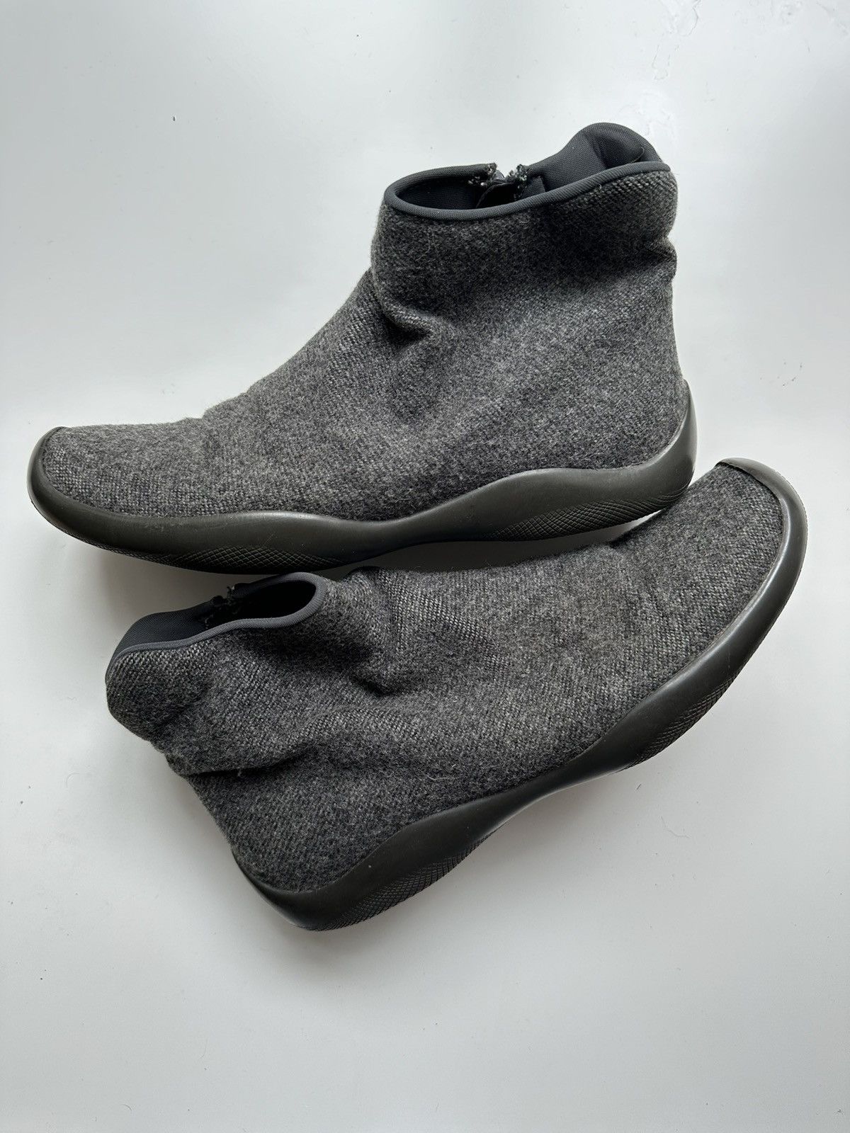 Prada Vintage Sport Collection Archive 90s Wool Sneakers