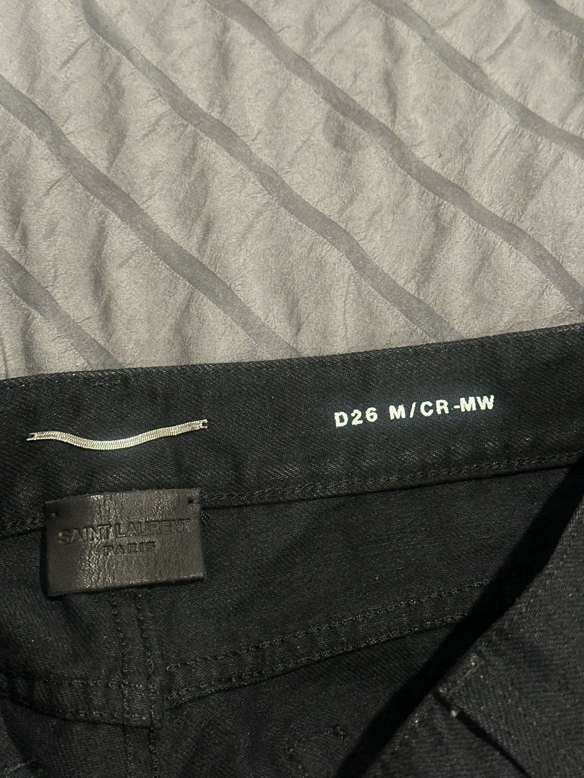 Saint Laurent Paris $690 BNWT D26 Denim Jeans Size US 29 - 6 Thumbnail