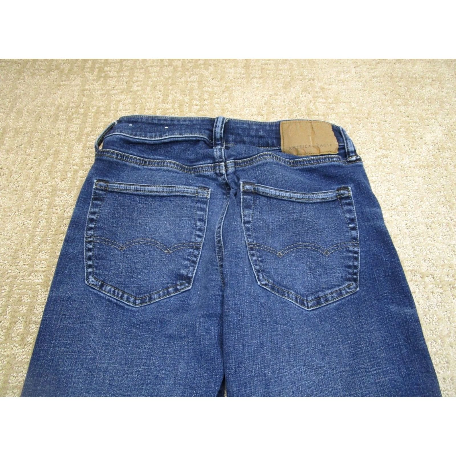 American Eagle Outfitters American Eagle Outfitters Jeans Men 28x30 Dark Wash Bootcut 5-Pocket Denim Size US 28 / EU 44 - 4 Thumbnail