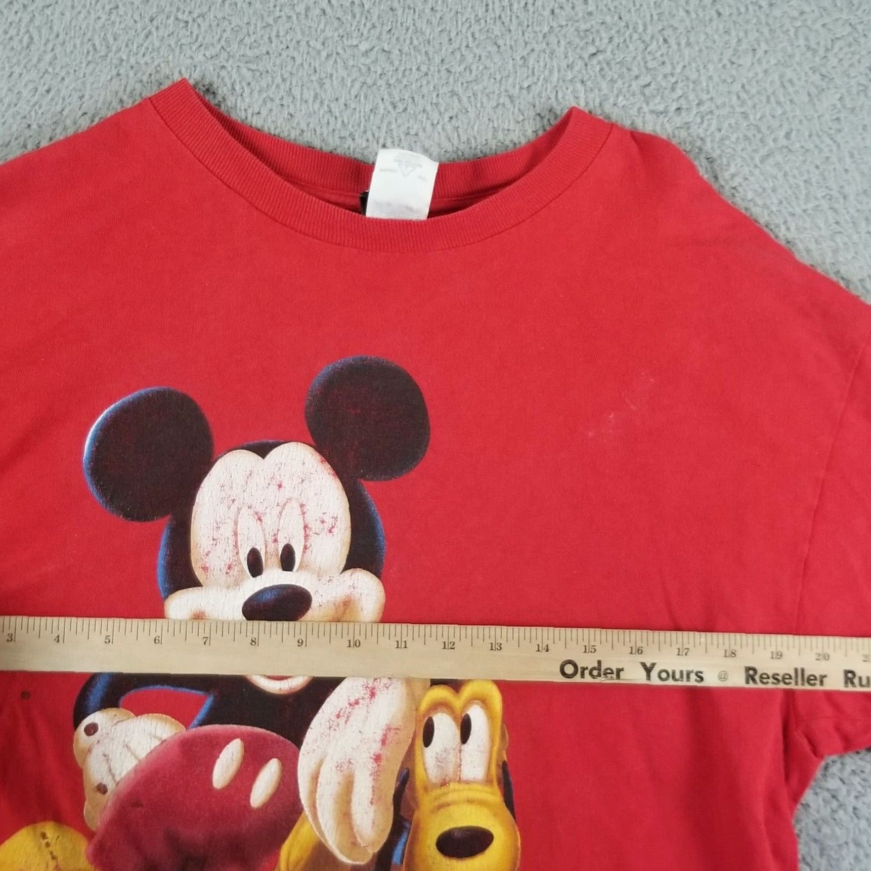 Mickey Unlimited Vintage 90's Disney Mickey Unlimited T Shirt Men Large L Grunge Made in USA Mark Size US L / EU 52-54 / 3 - 7 Thumbnail