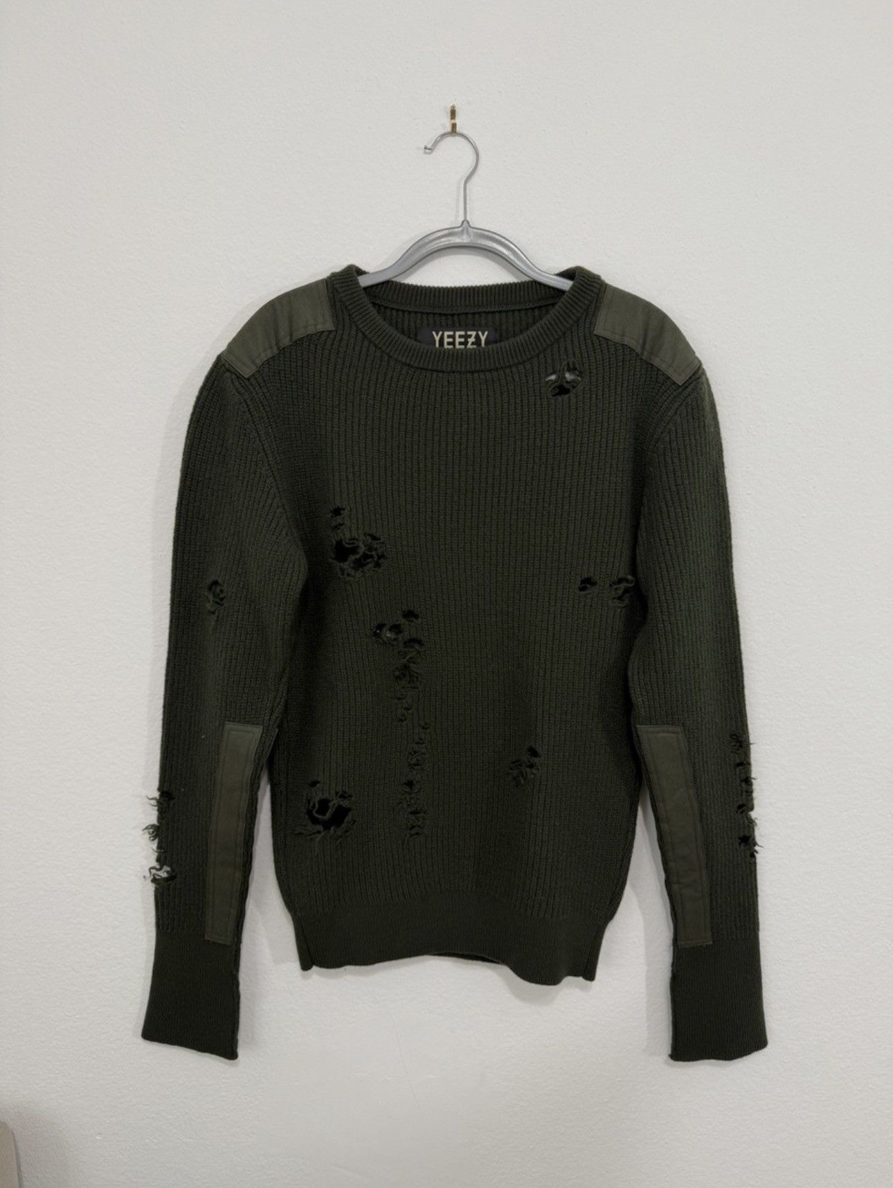 Yeezy Yeezy Season 1 Destroyed Sweater Size US XXS / EU 40 - 1 Thumbnail