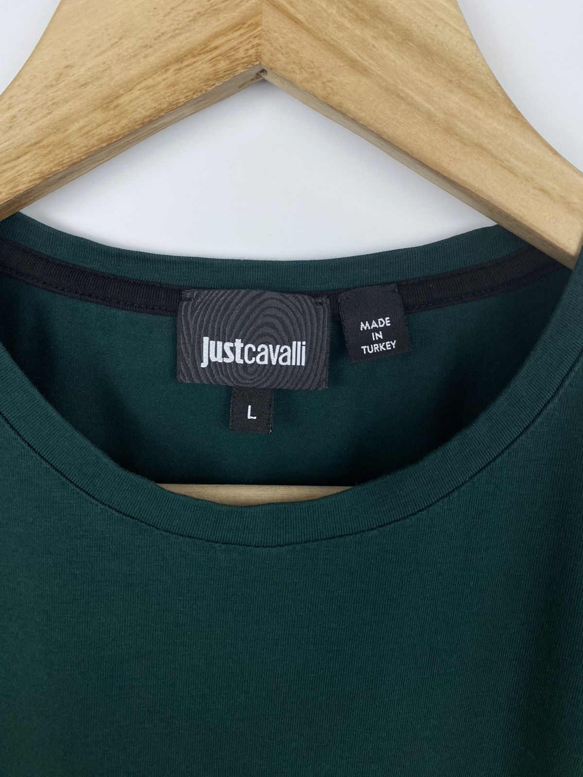 Just Cavalli 🇮🇹 Roberto Just Cavalli Luxury T-Shirt Rare Retro Y2K Size US L / EU 52-54 / 3 - 5 Thumbnail