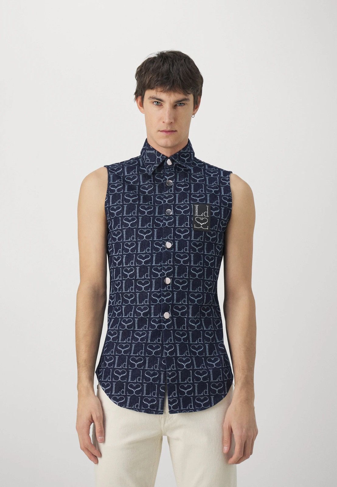 Ludovic De Saint Sernin !DS! AW23 Ludovic De Saint Sernin Monogram Sleeveless Size US L / EU 52-54 / 3 - 3 Thumbnail