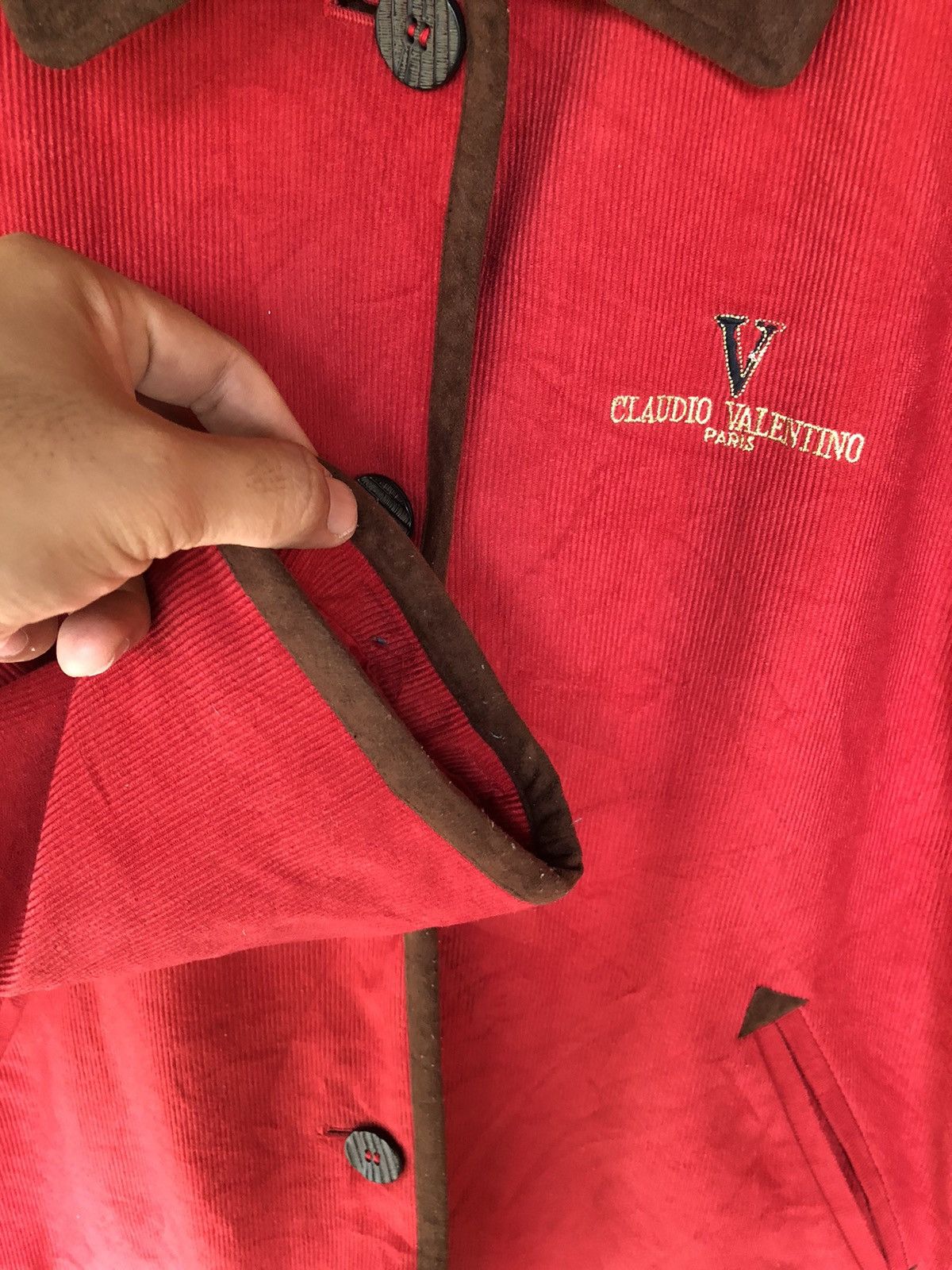 If Six Was Nine × Japanese Brand × RED Valentino Claudio Valentino Paris Red Jacket Size M / US 6-8 / IT 42-44 - 6 Thumbnail