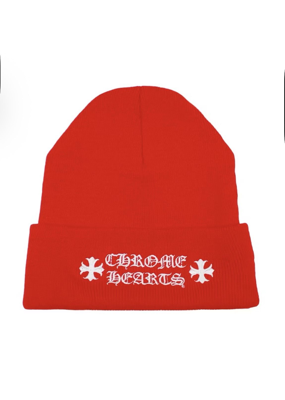 Chrome Hearts Chrome Hearts Logo Beanie Size ONE SIZE - 1 Thumbnail