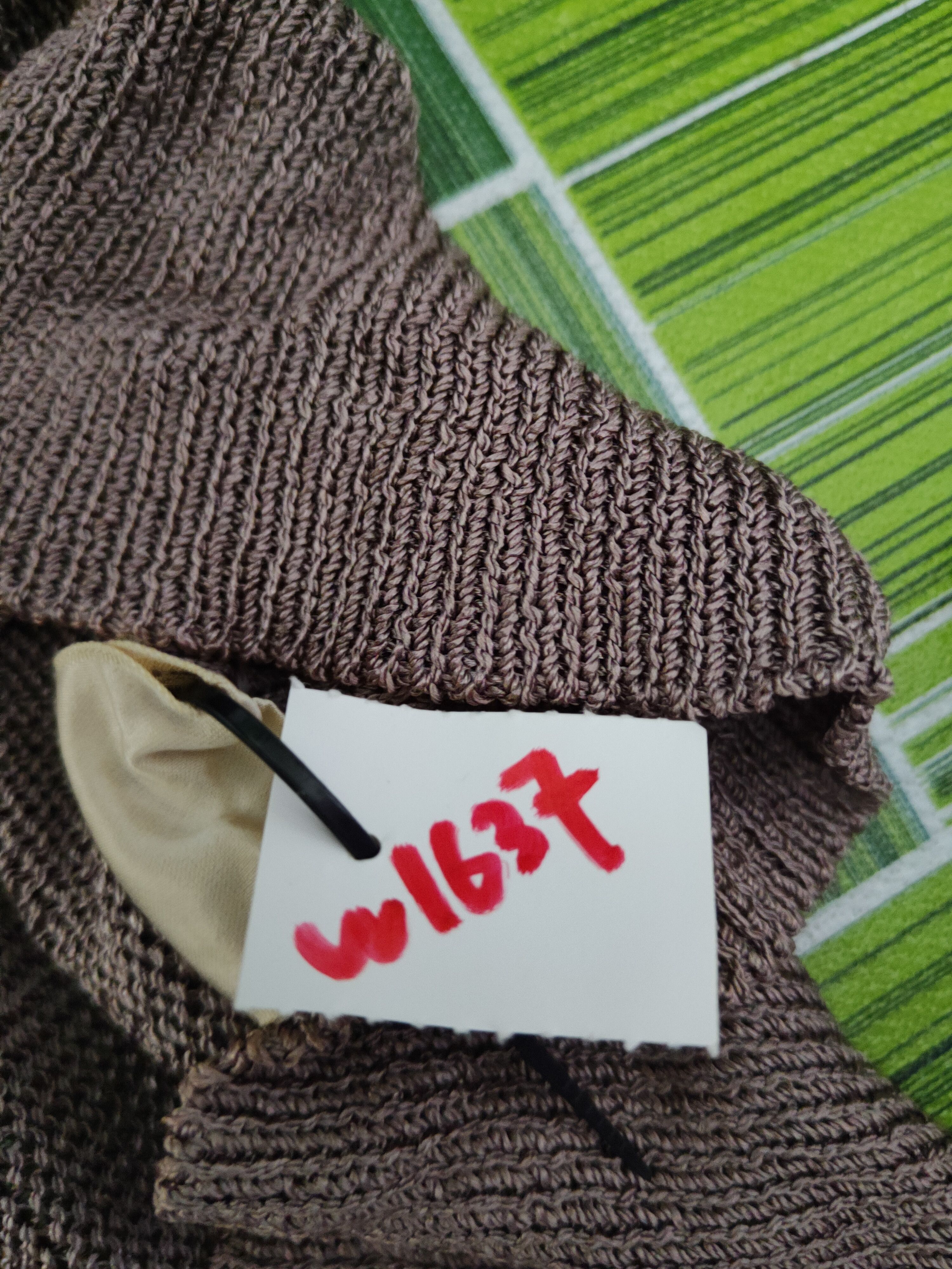 Vintage Macos Purple Knitwear Cardigan #W1637 Size M / US 6-8 / IT 42-44 - 13 Thumbnail